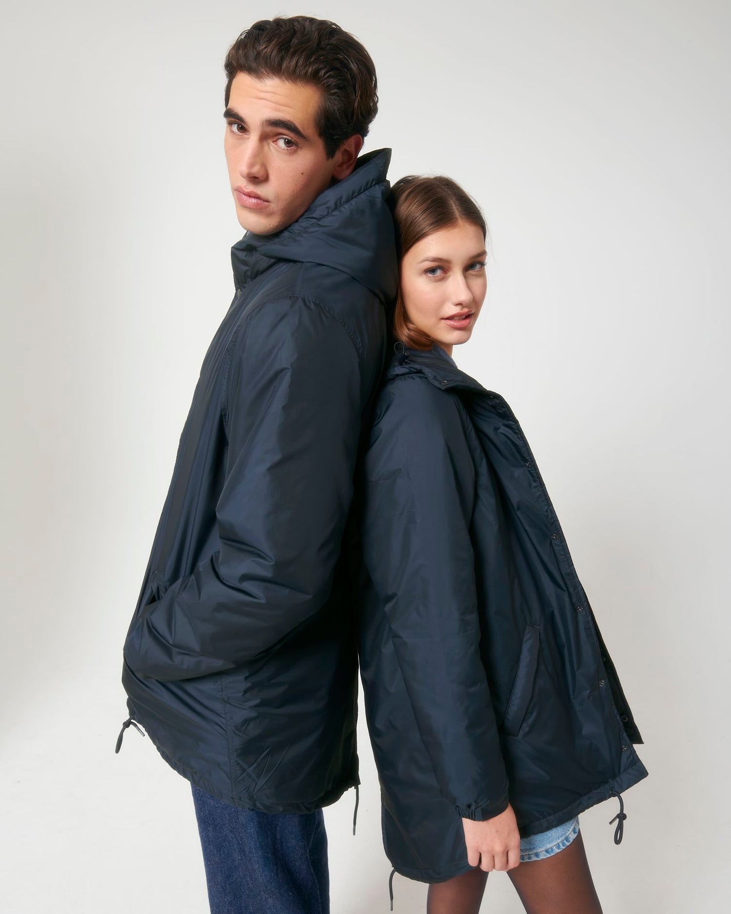 Padded Parker - French Navy - Vorderseite