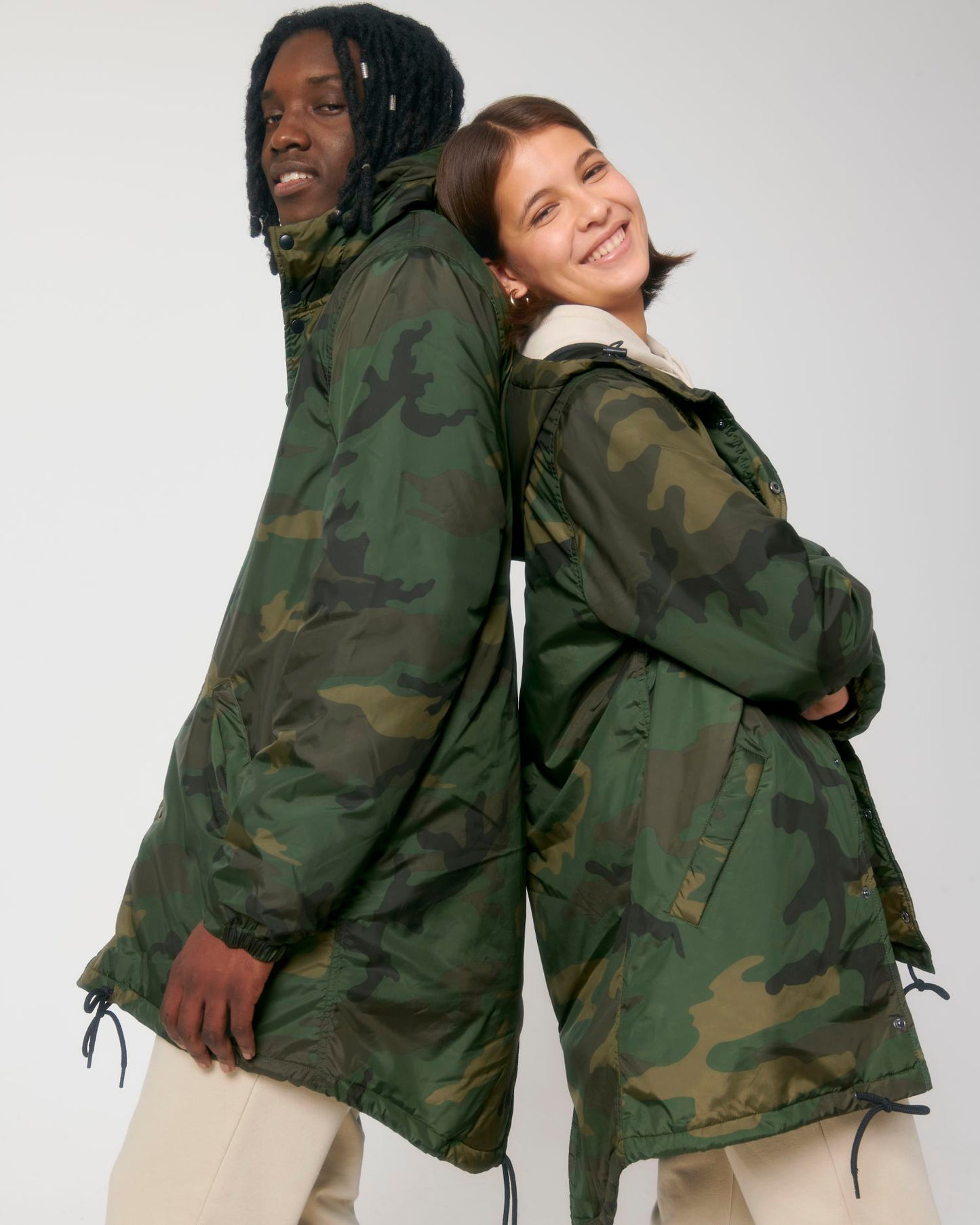 Padded Parker AOP - Camouflage - Vorderseite