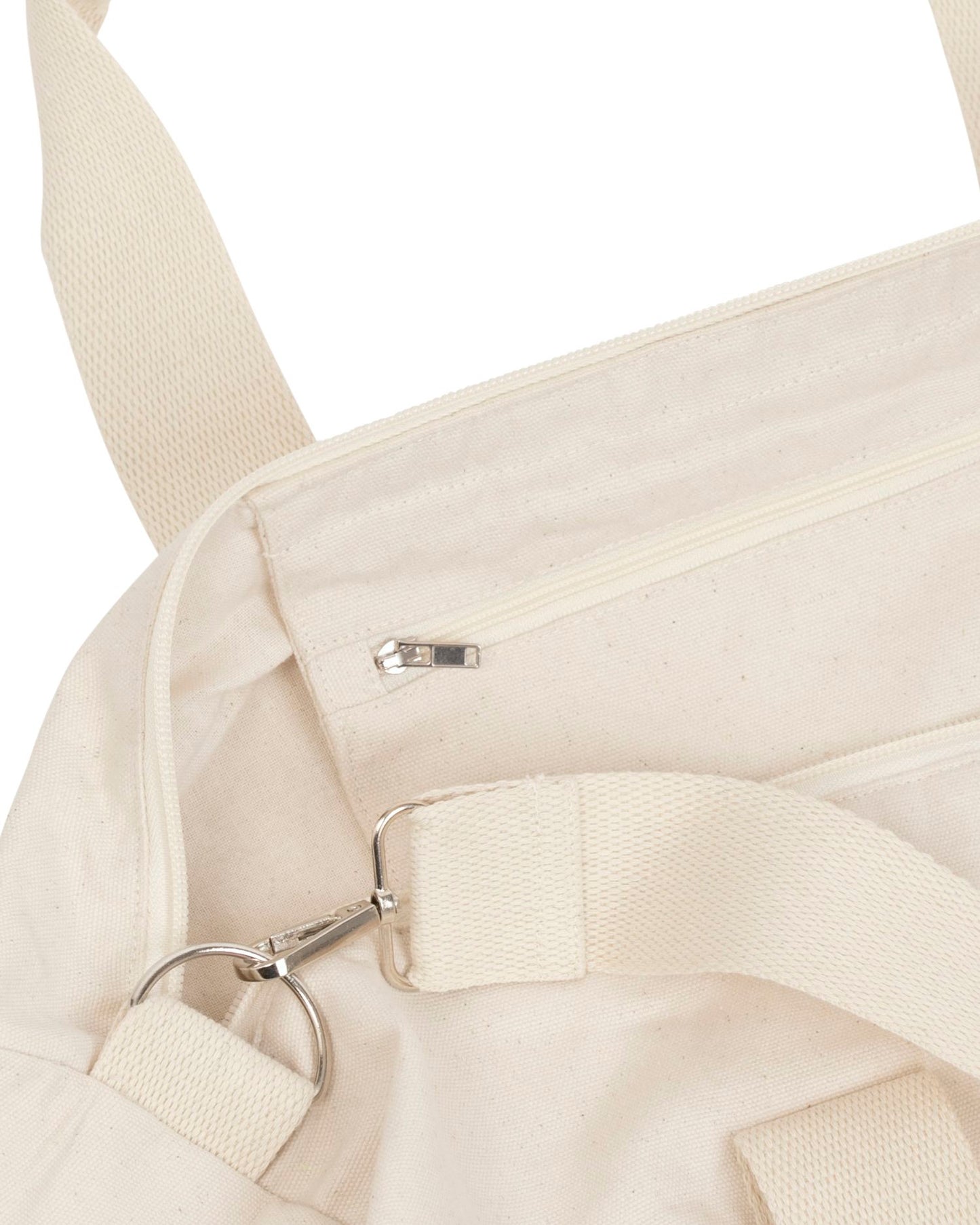 Duffle Bag - Natural - Vorderseite Detail