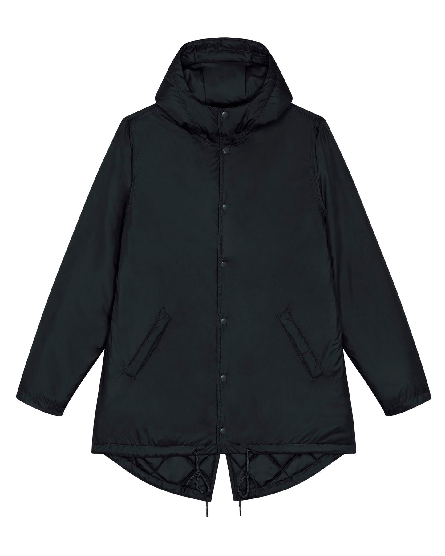 Padded Parker - Black - Vorderseite