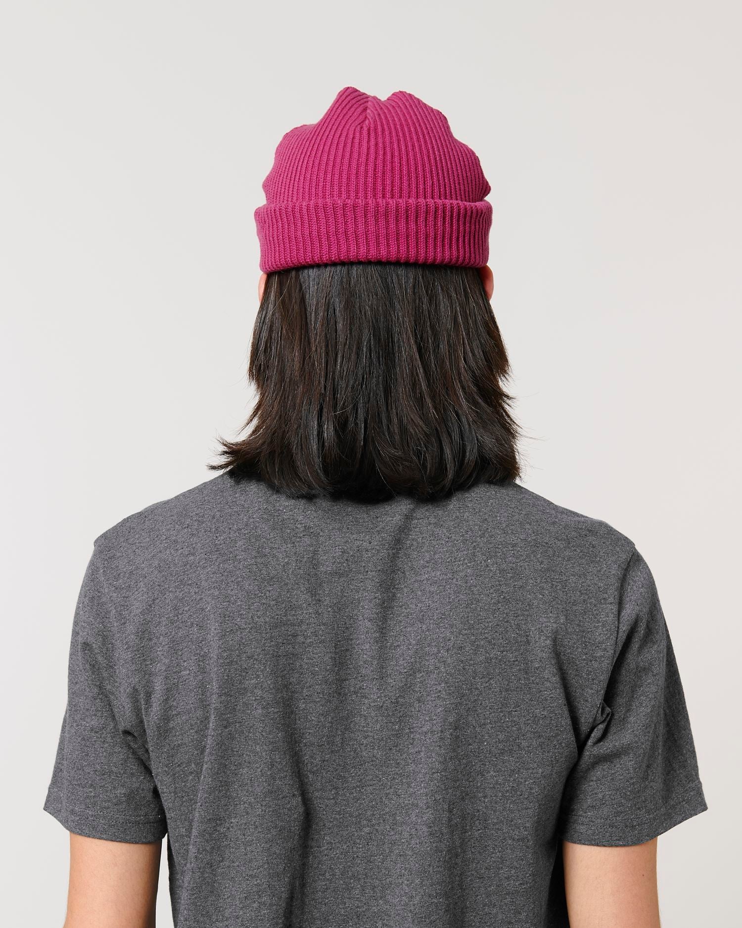 Fisherman Beanie - Orchid Flower - Rückseite