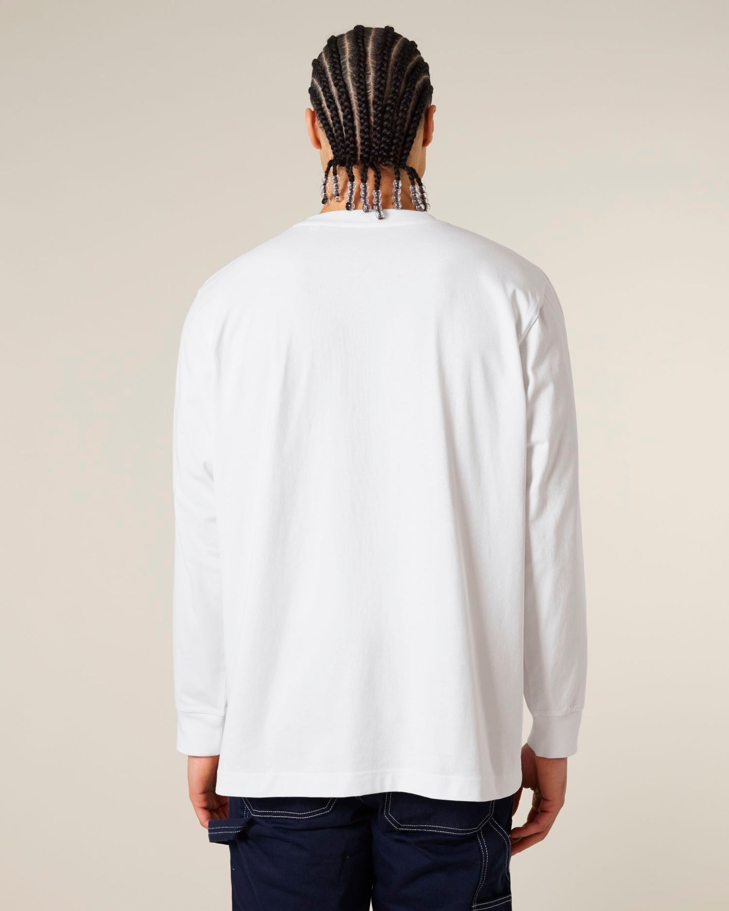 Freestyler Long Sleeve - White - Rückseite