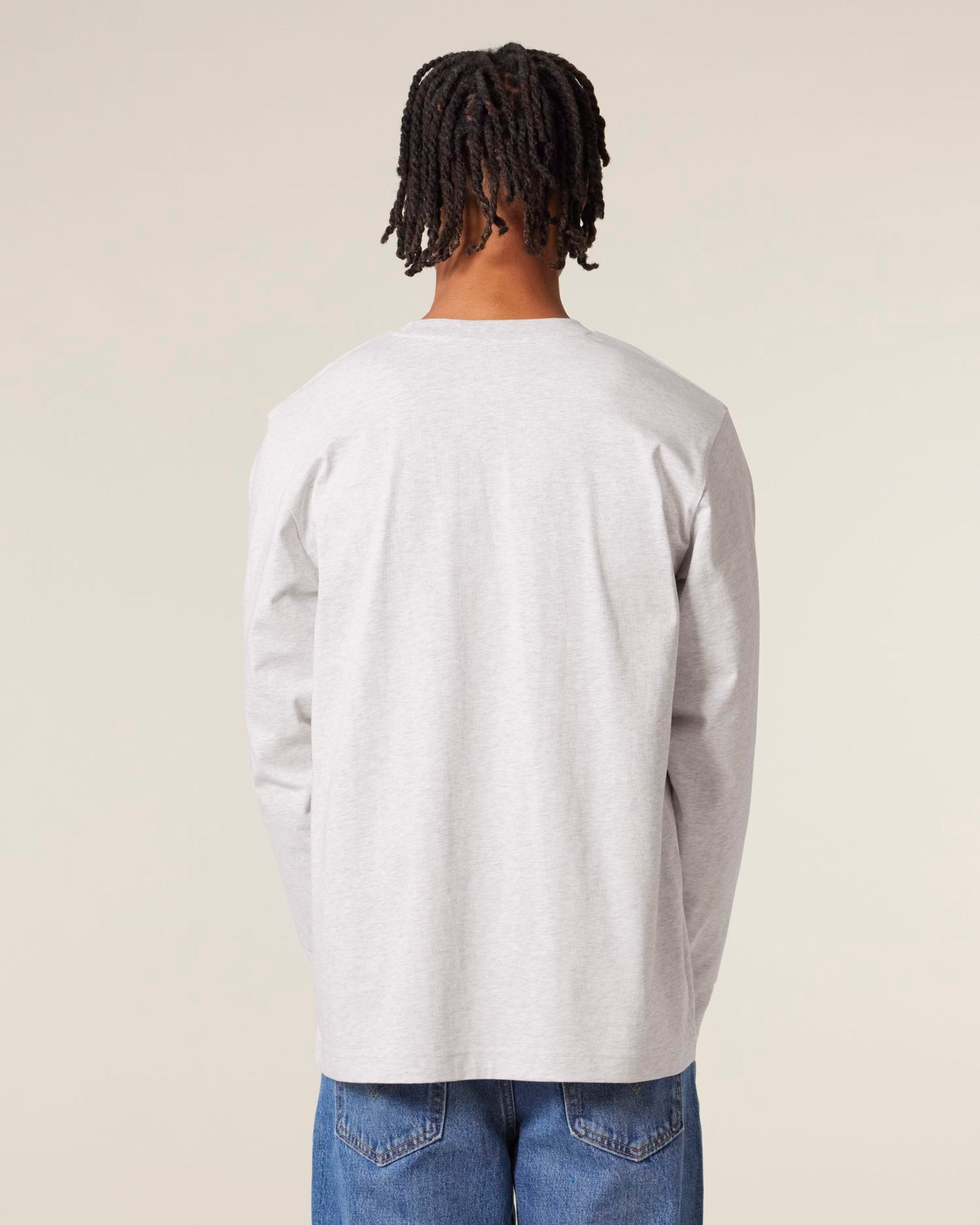 Freestyler Long Sleeve - Cool Heather Grey - Rückseite