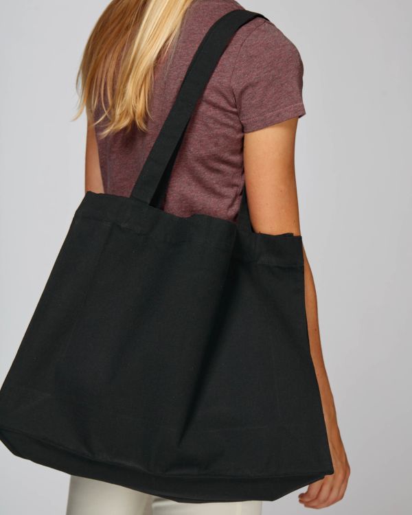 Shopping Bag - Black - Rückseite
