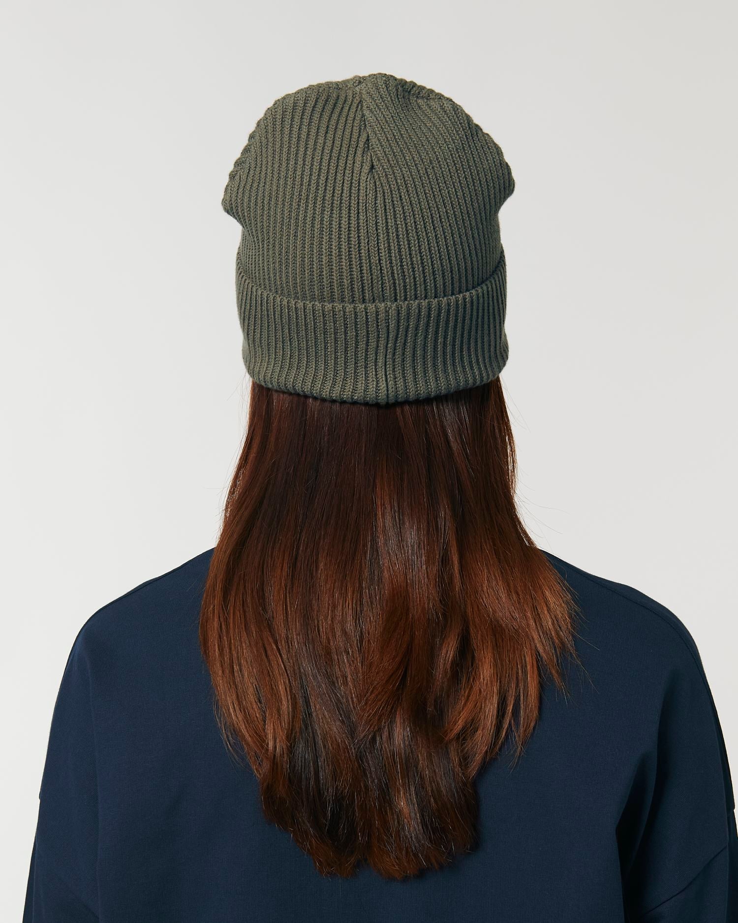 Fisherman Beanie - Khaki - Rückseite
