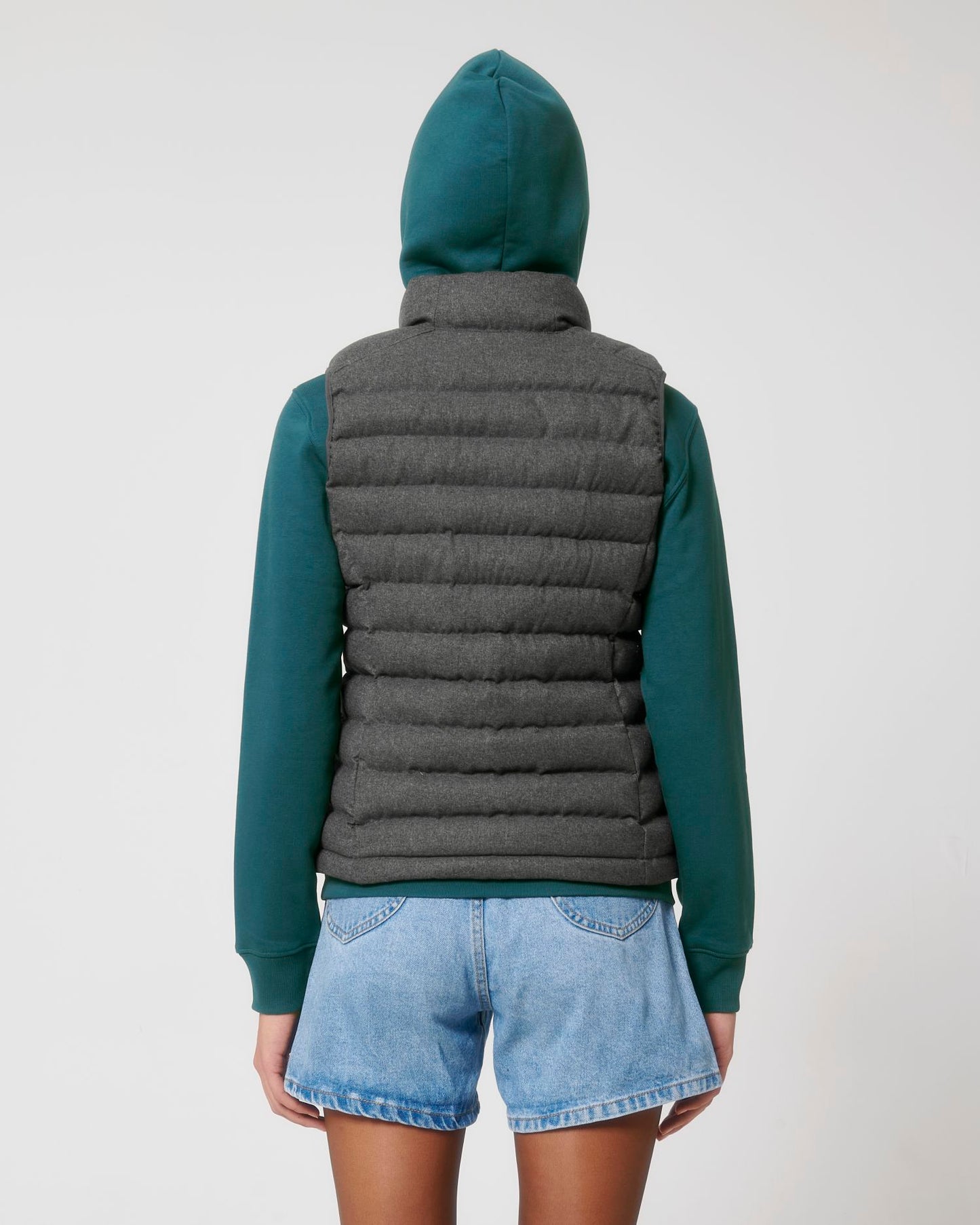 Stella Climber Wool-Like - Deep Metal Heather Grey - Rückseite
