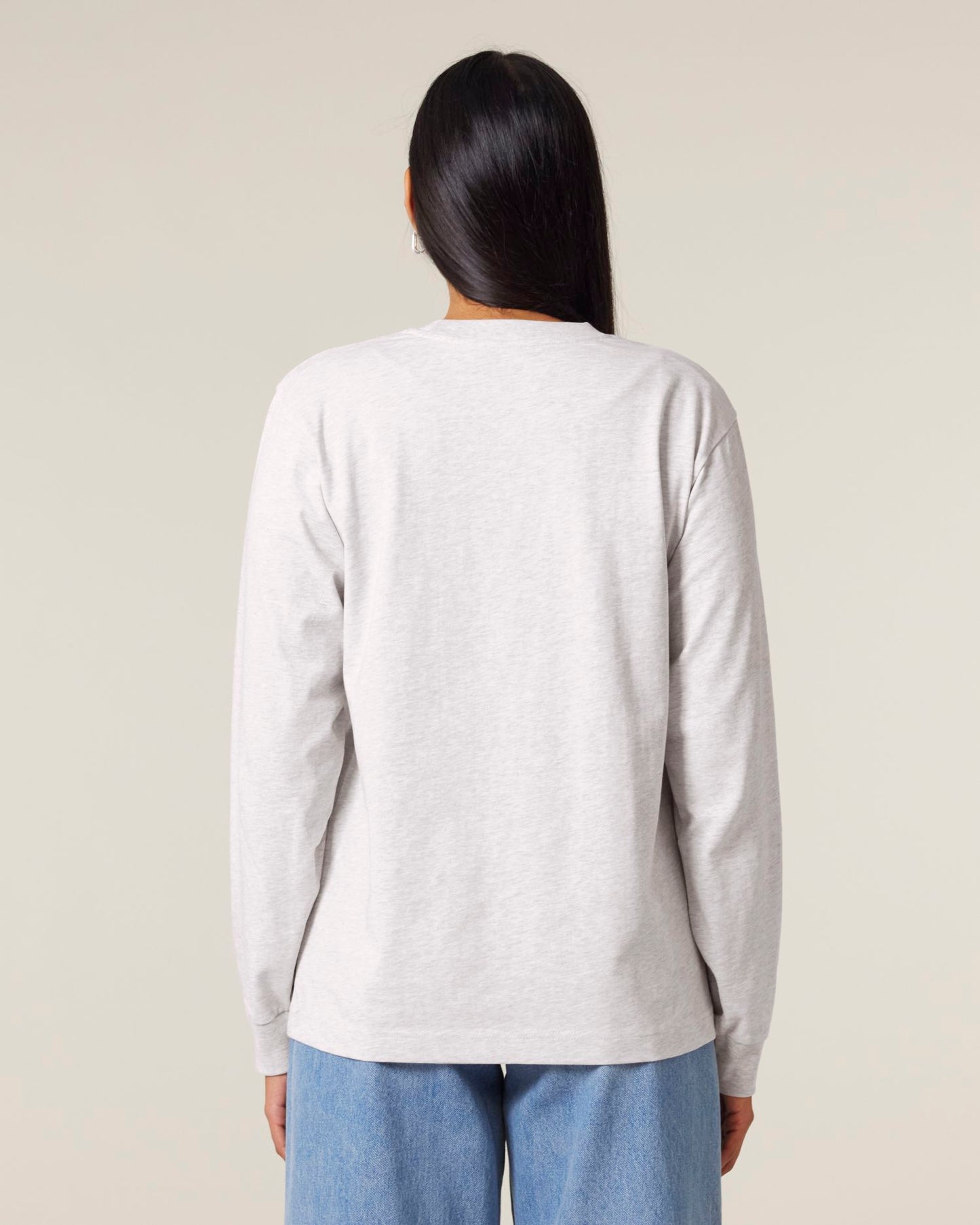 Freestyler Long Sleeve - Cool Heather Grey - Rückseite