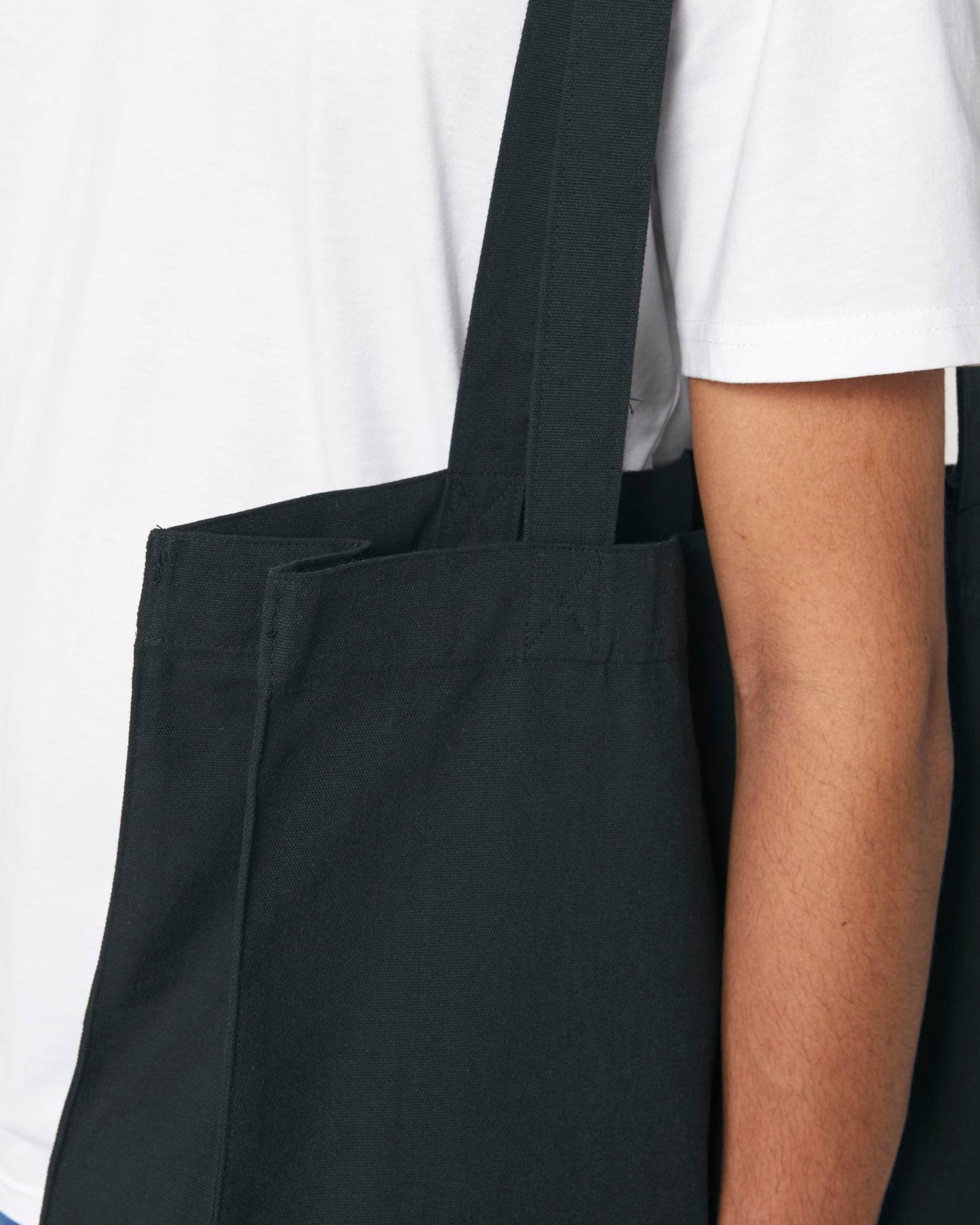 Shopping Bag - Black - Vorderseite Detail
