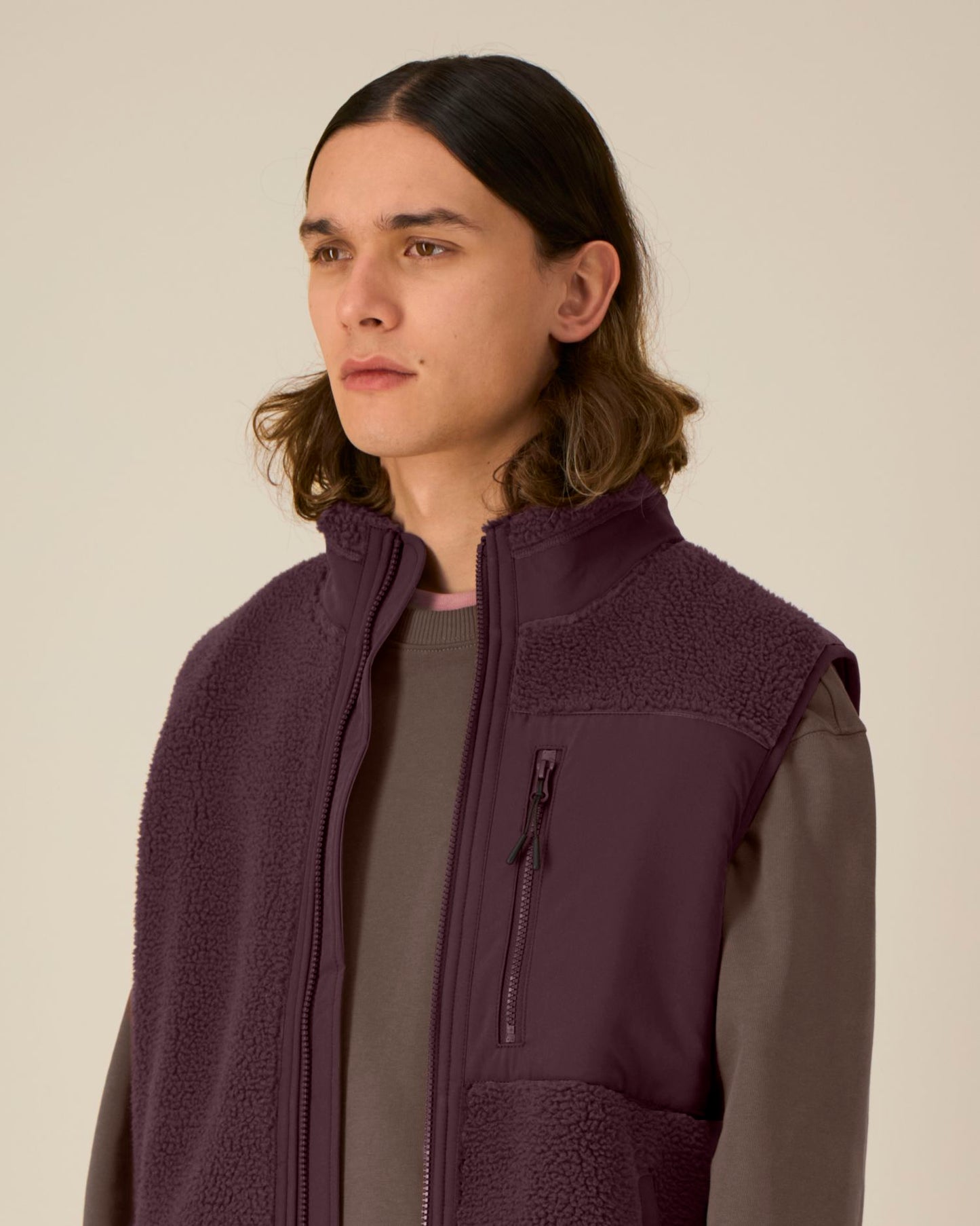 Liner - Red Brown - Vorderseite Detail