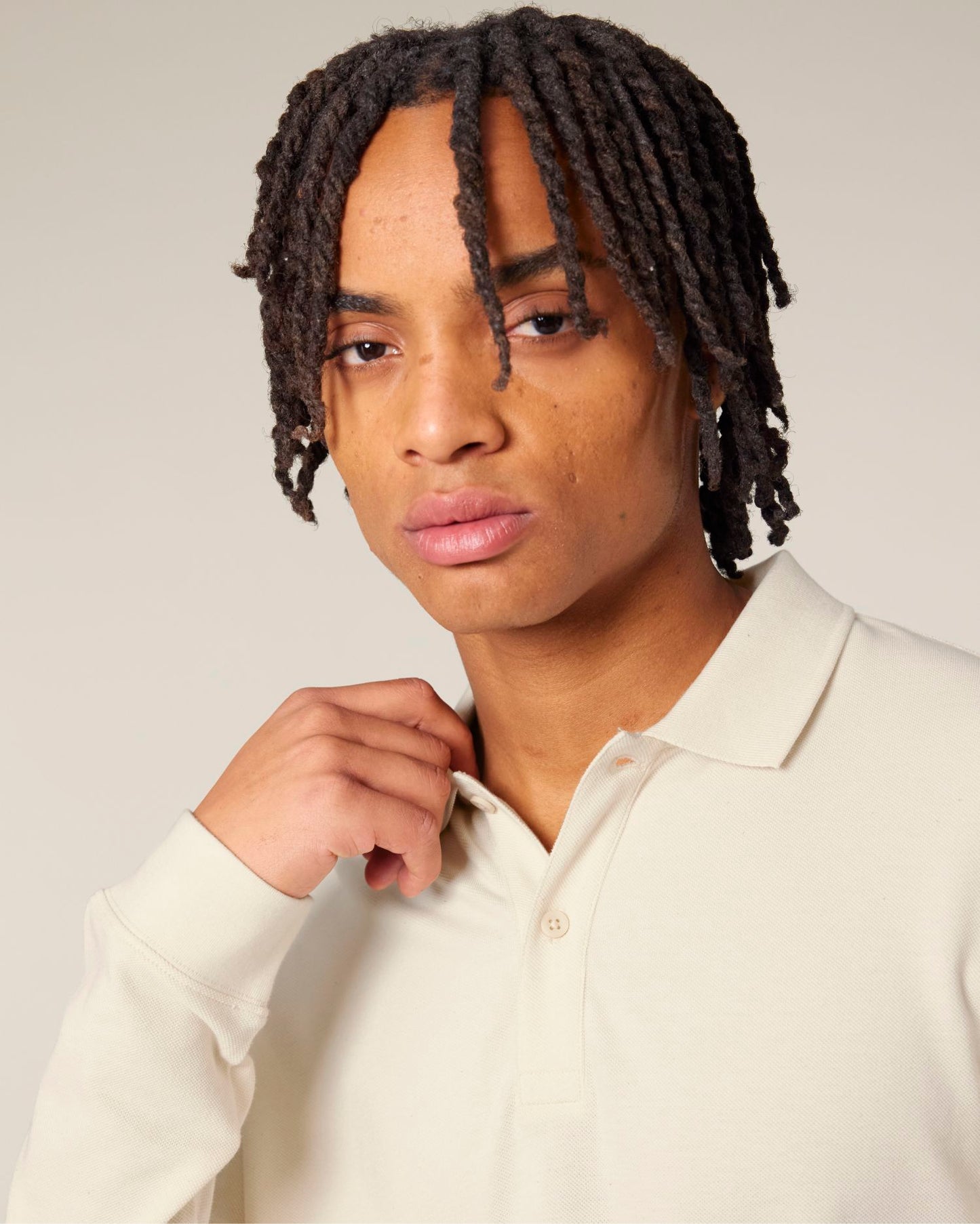 Prepster 2.0 Long Sleeve - Natural Raw - Vorderseite Detail