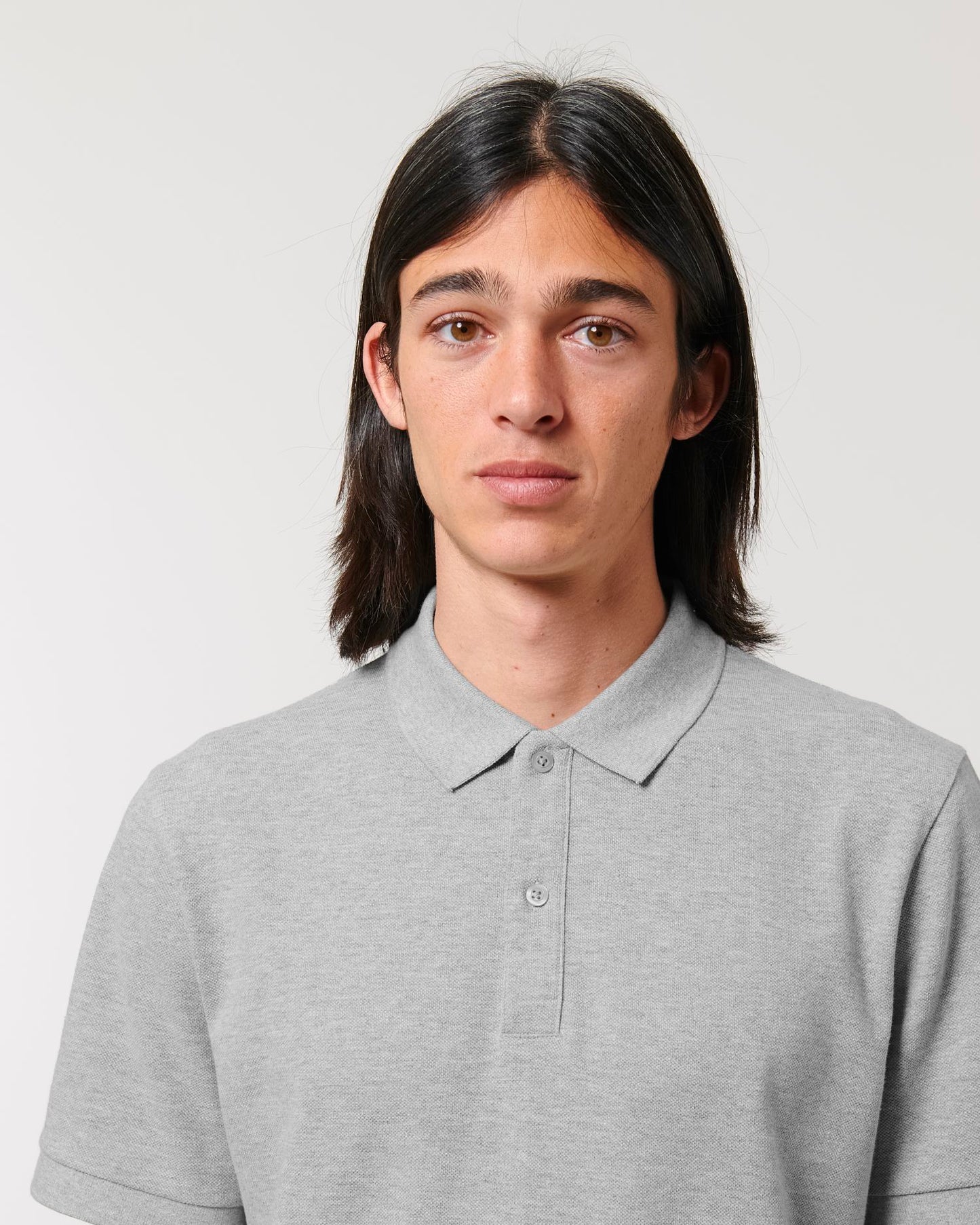 Prepster - Heather Grey - Vorderseite Detail