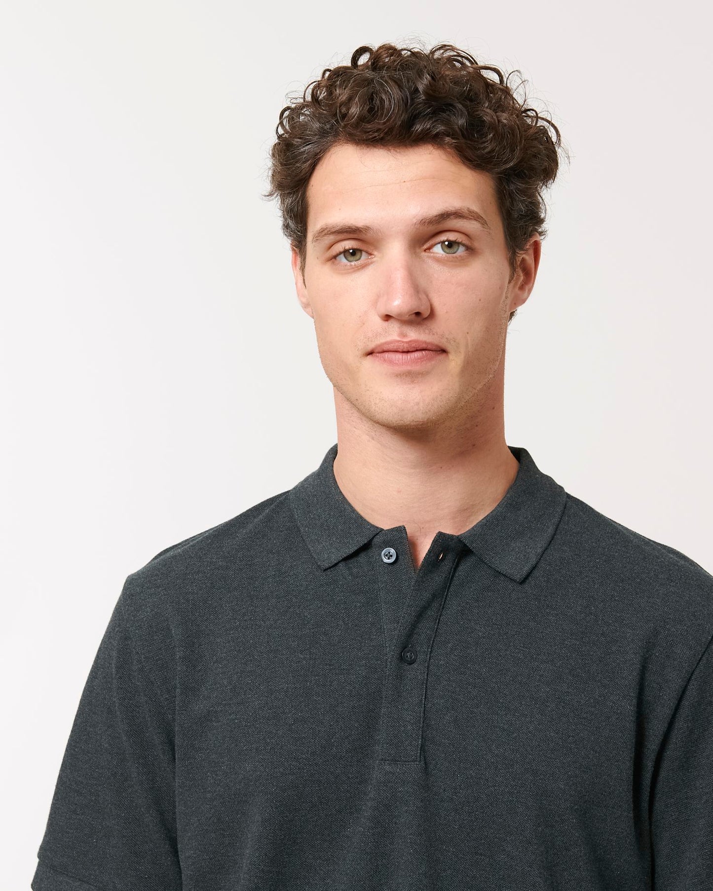 Prepster - Dark Heather Grey - Vorderseite Detail