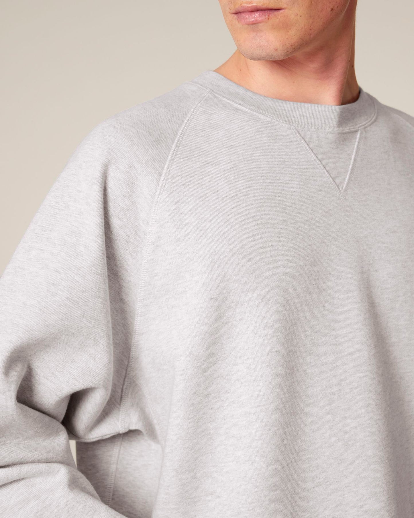 Knoxer - Cool Heather Grey - Vorderseite Detail