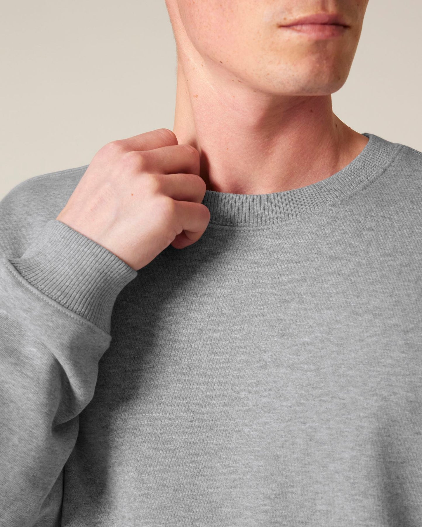 Radder 2.0 - Heather Grey - Vorderseite Detail