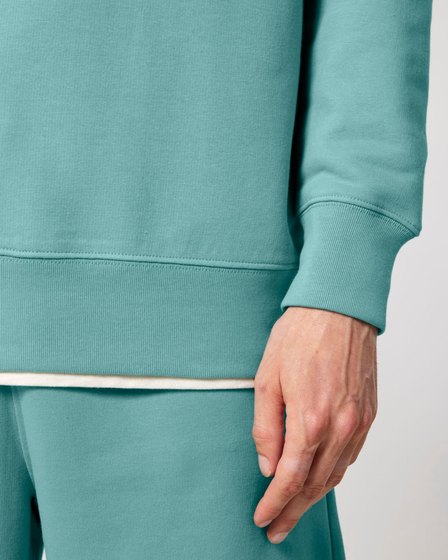 Matcher - Teal Monstera - Vorderseite Detail