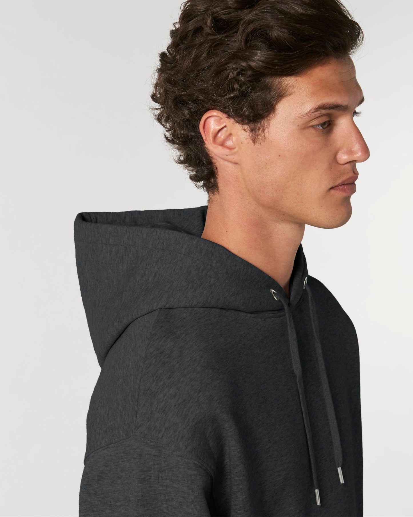 Slammer - Dark Heather Grey - Vorderseite Detail
