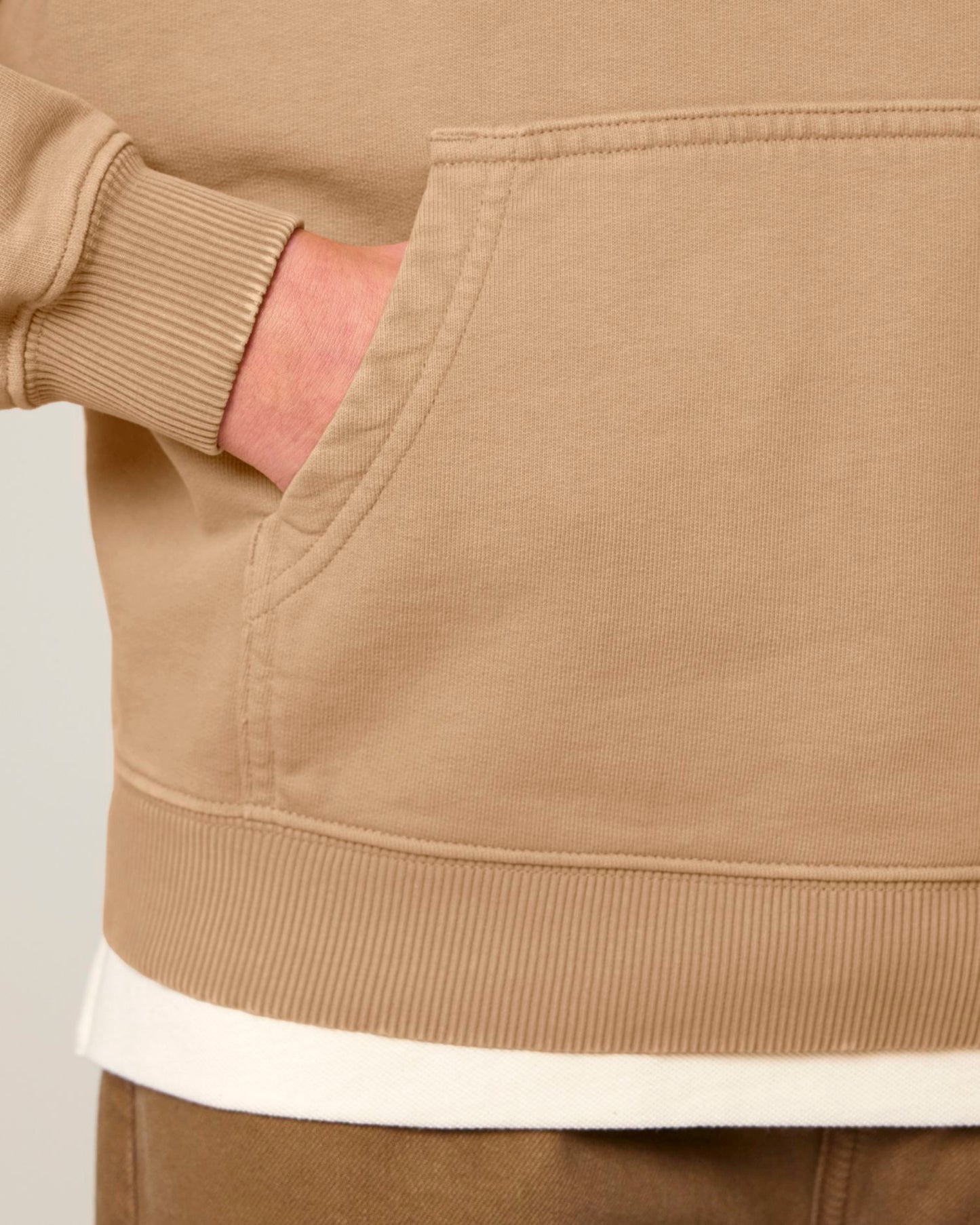 Slammer 2.0 vintage - G. Dyed Latte - Vorderseite Detail