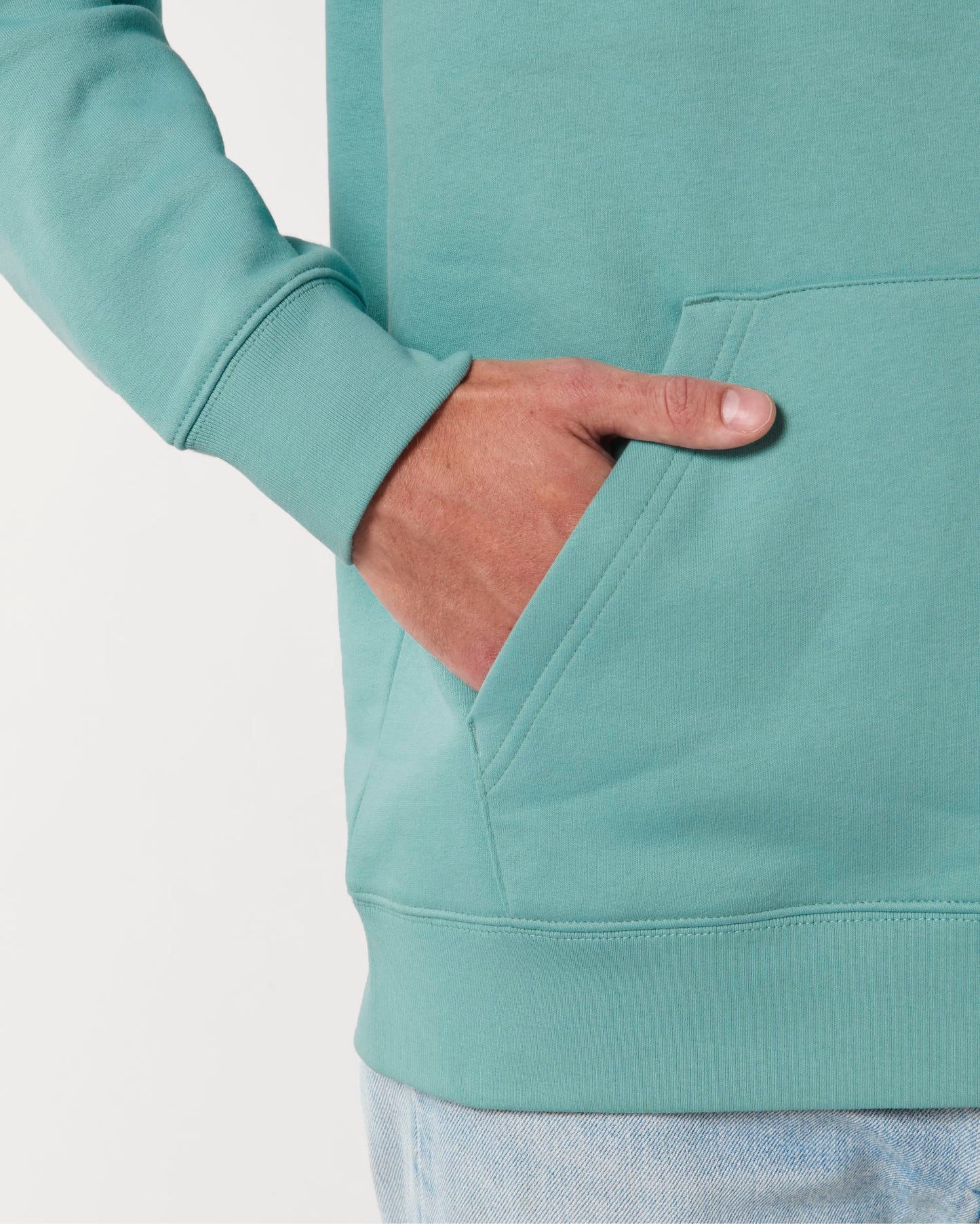 Cruiser - Teal Monstera - Vorderseite Detail