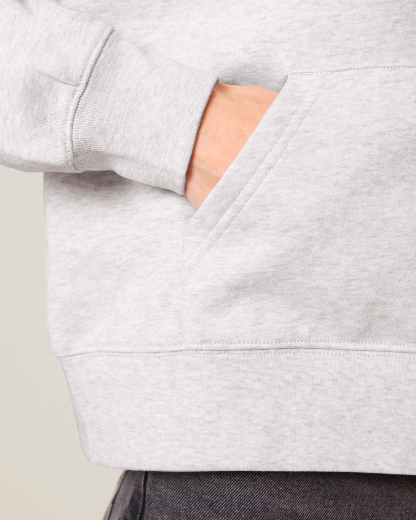 Stella Ida - Cool Heather Grey - Vorderseite Detail