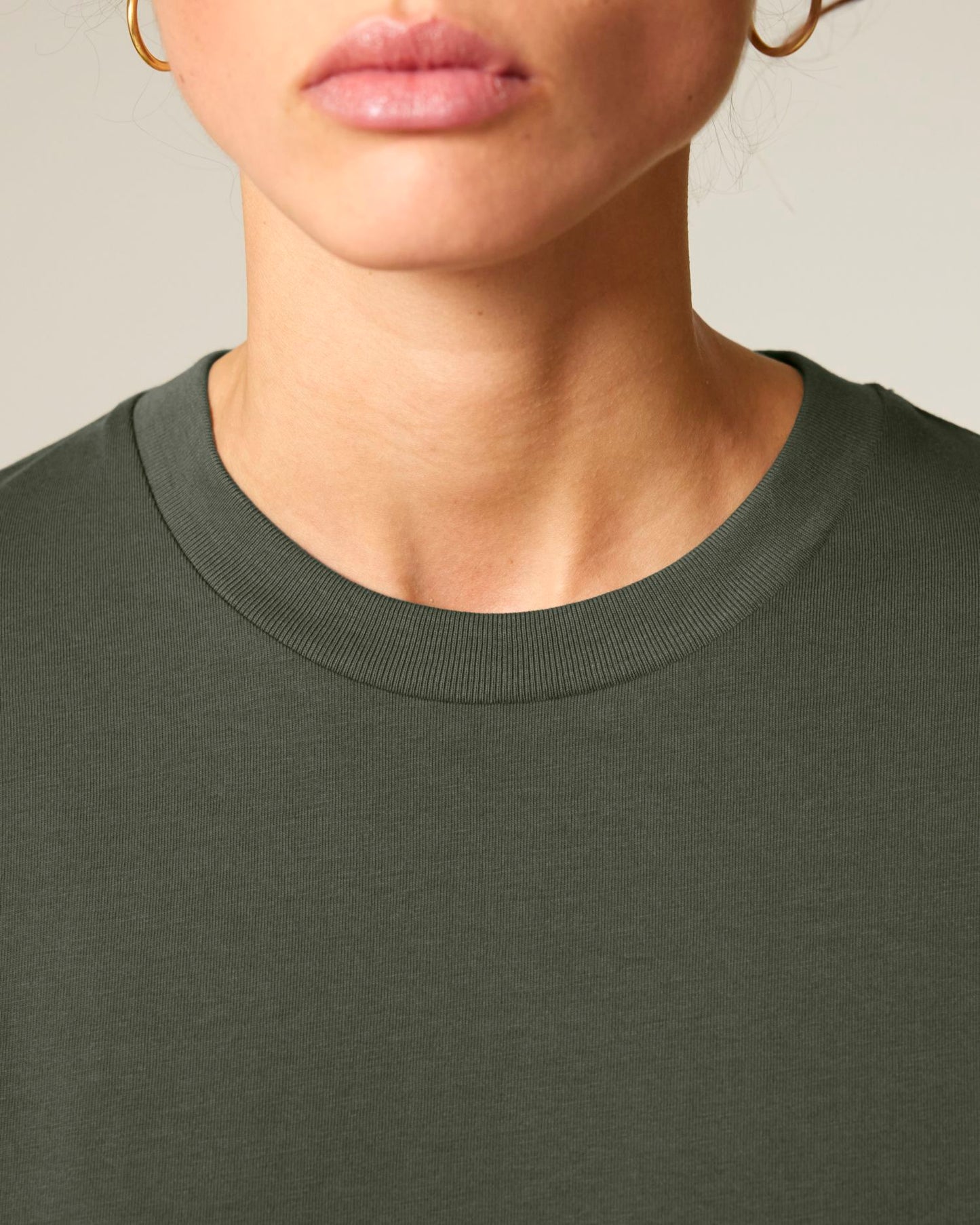Creator 2.0 Long Sleeve - Khaki - Vorderseite Detail