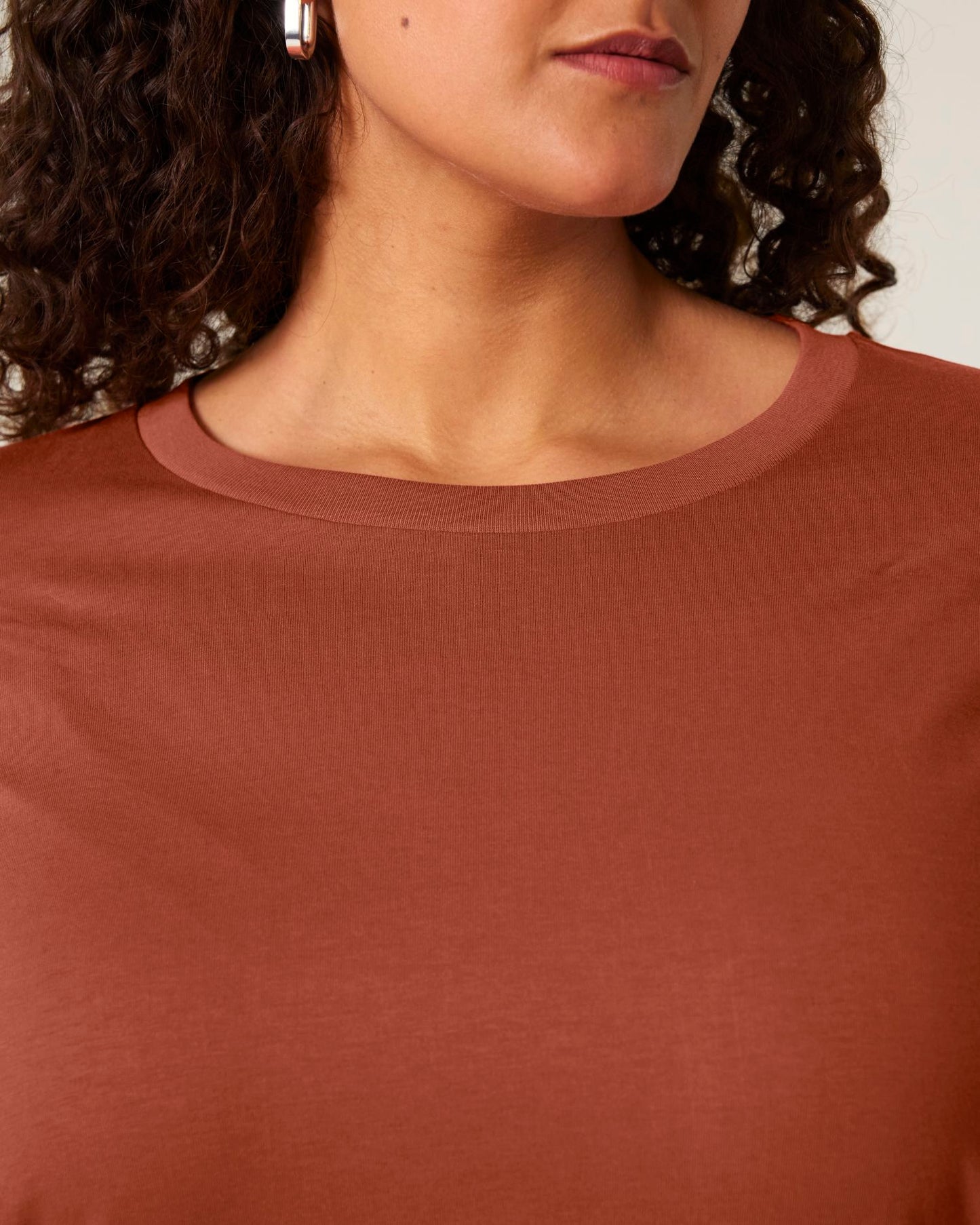 Stella Muser Long Sleeve - Heritage Brown - Vorderseite Detail