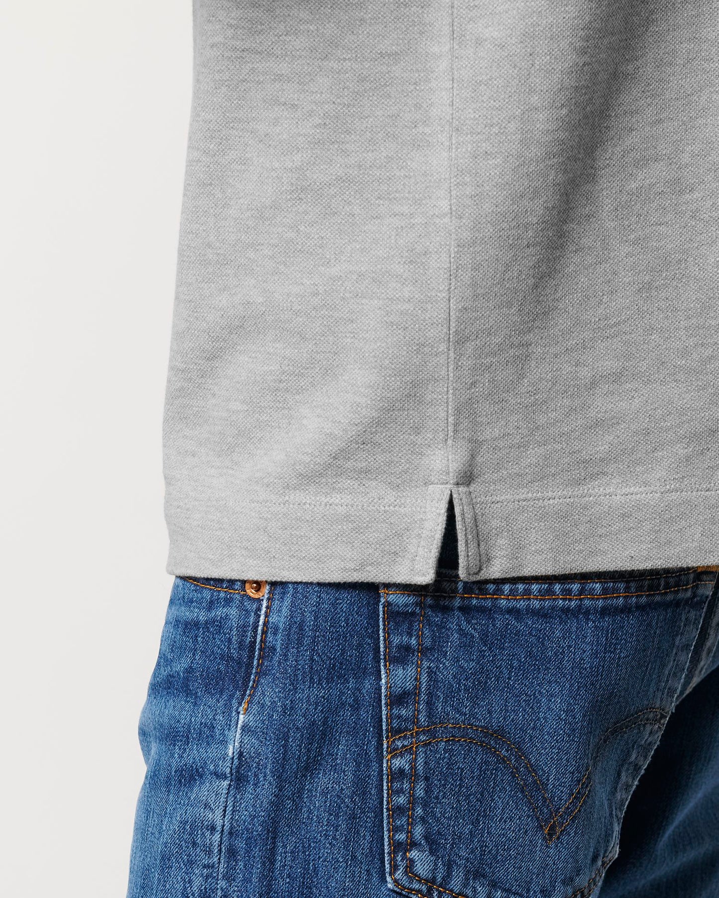 Prepster - Heather Grey - Vorderseite Detail