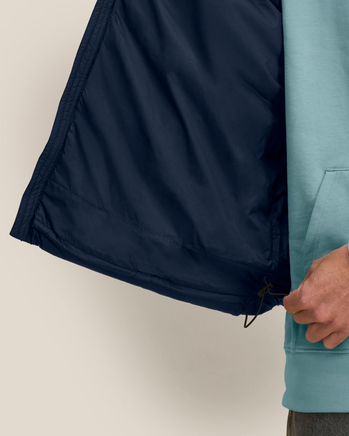 Puffer Gilet 2.0 - French Navy - Vorderseite Detail