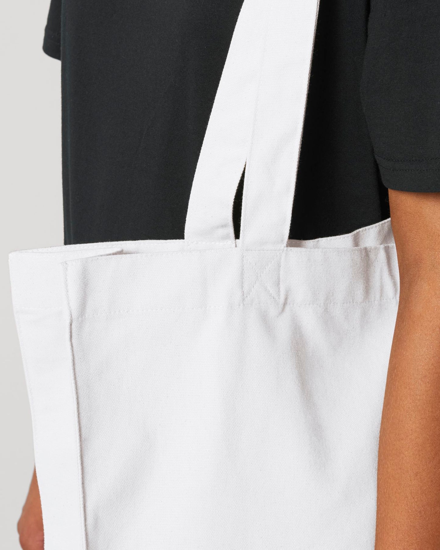 Shopping Bag - White - Vorderseite Detail
