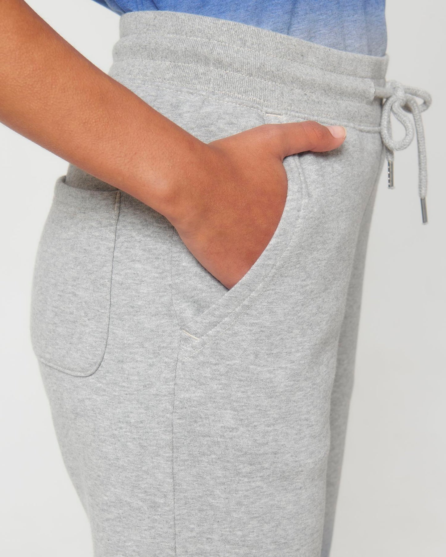 Mover Dip Dye - Dip Dye Worker Blue/Heather Grey - Vorderseite Detail