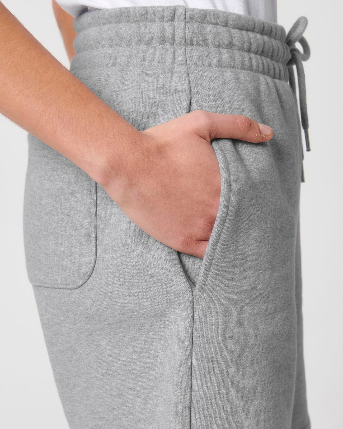Boarder Dry - Heather Grey - Vorderseite Detail