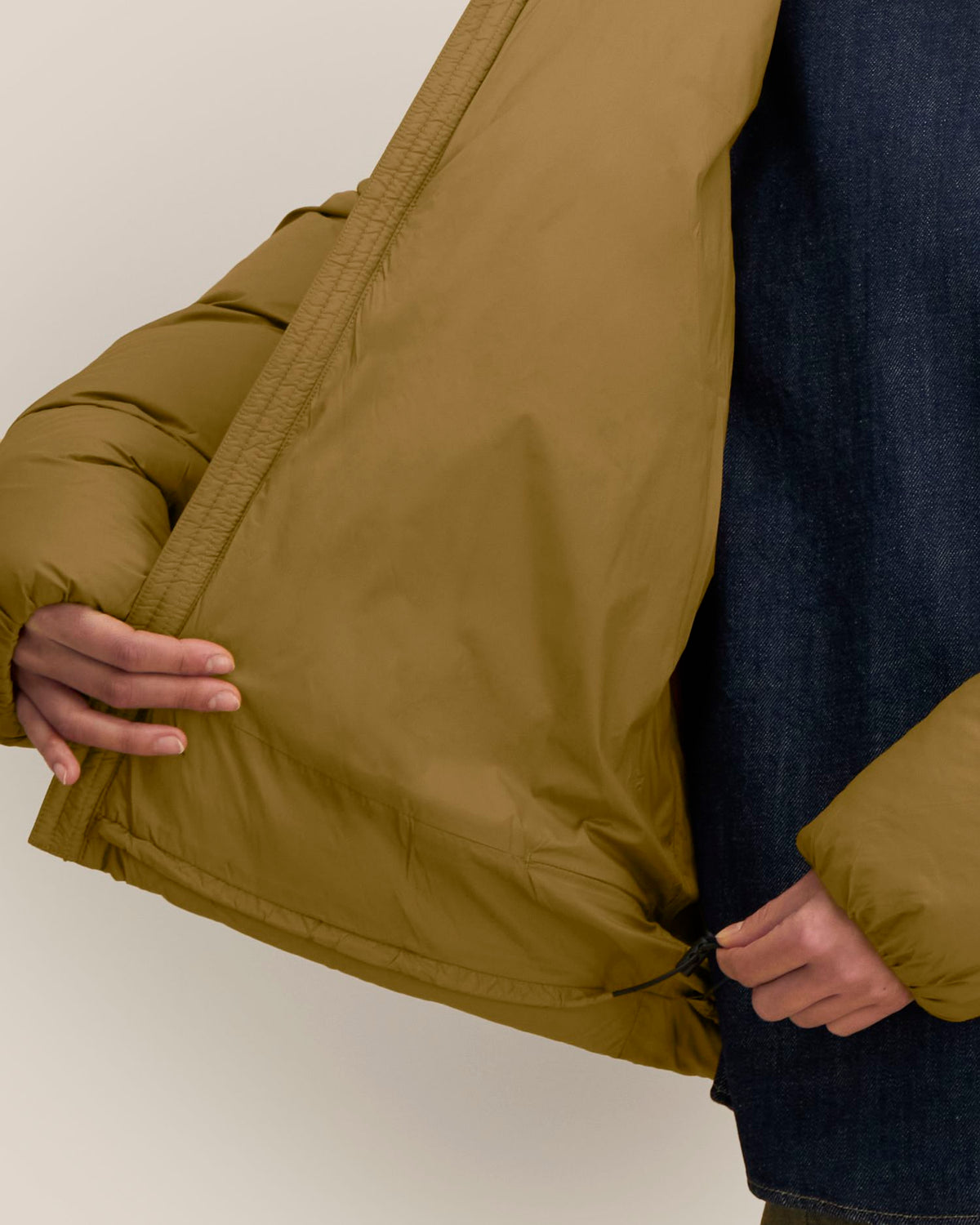 Puffer 2.0 - Bronze - Vorderseite Detail