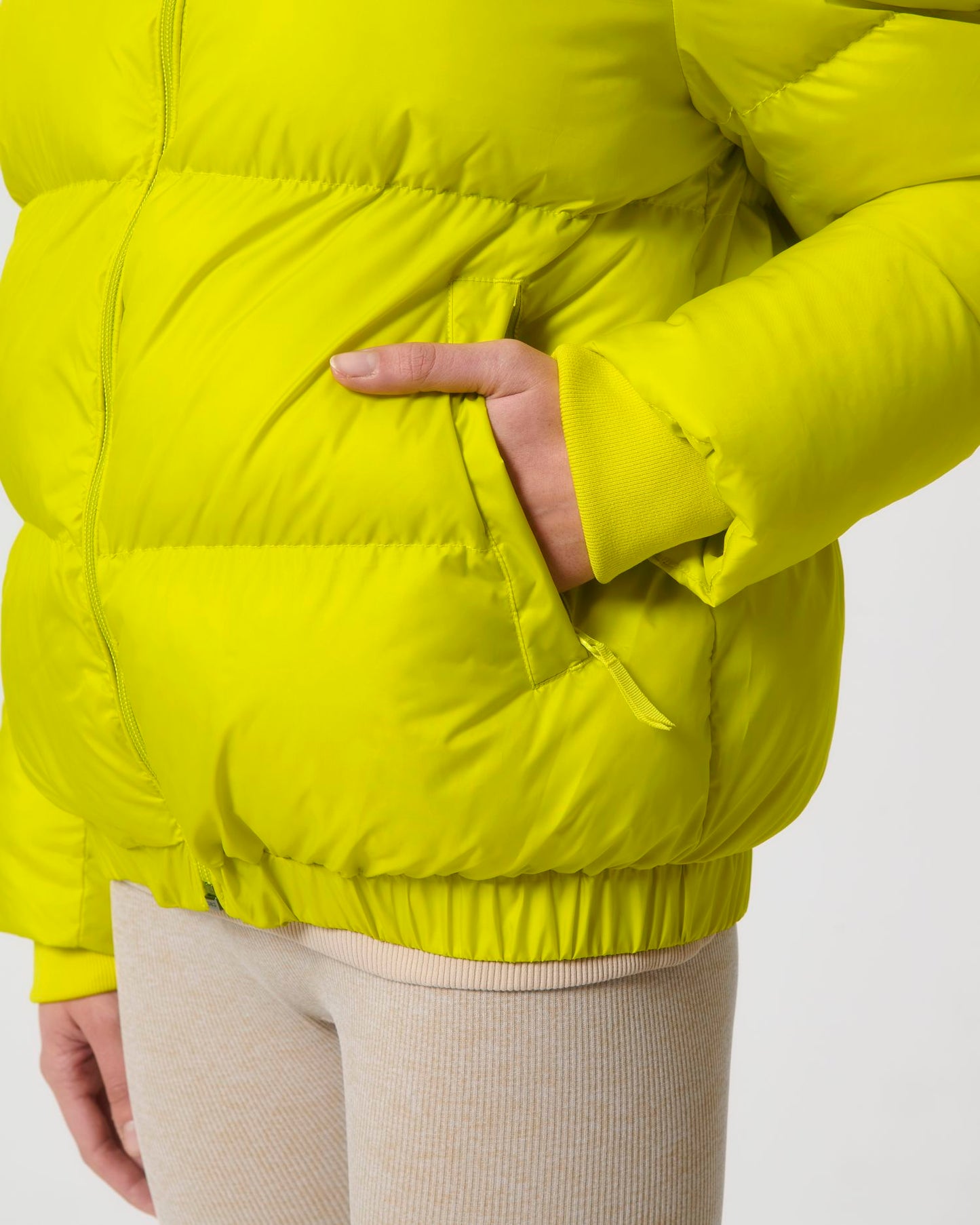 Puffer - Lime Flash - Vorderseite Detail
