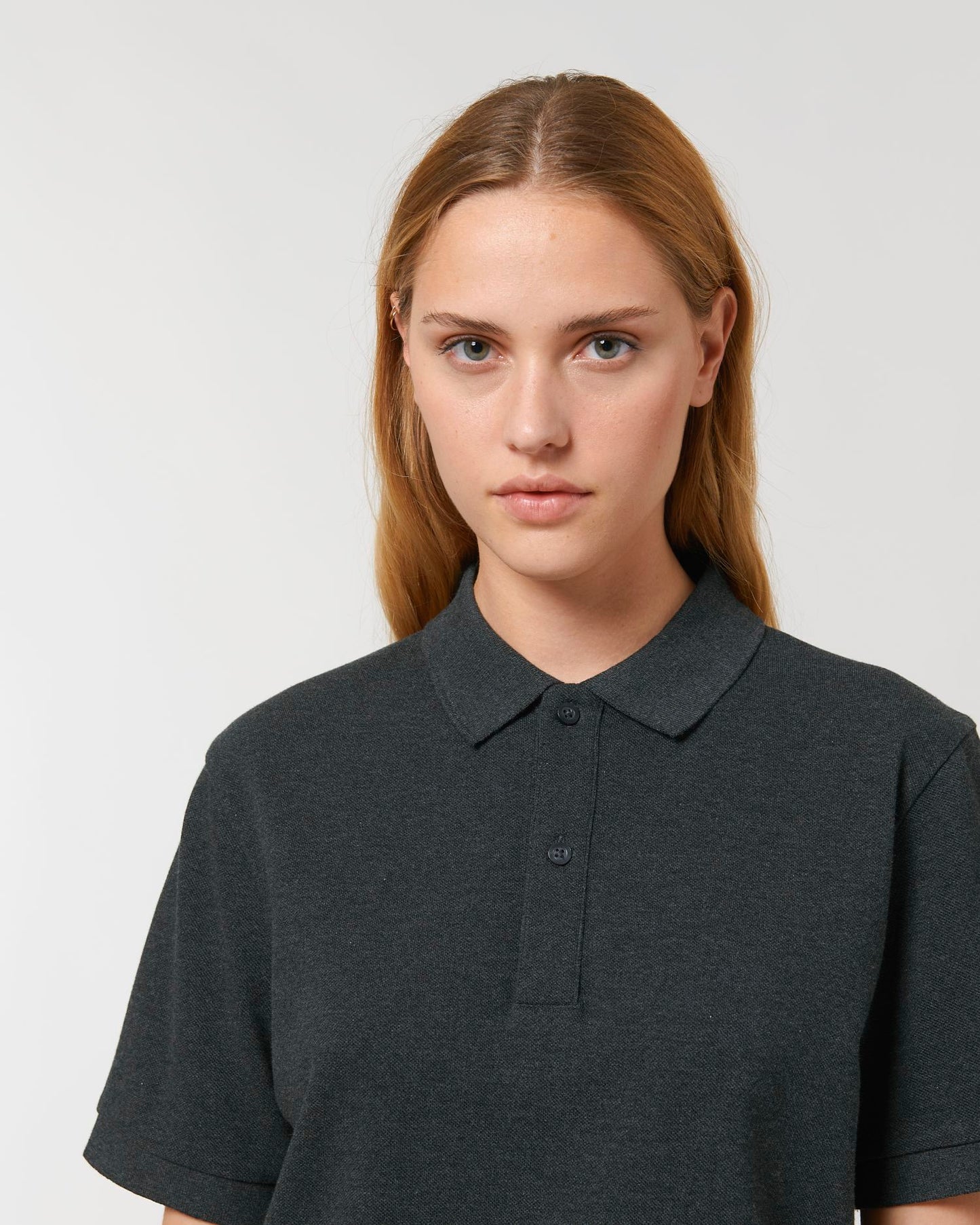 Prepster - Dark Heather Grey - Vorderseite Detail
