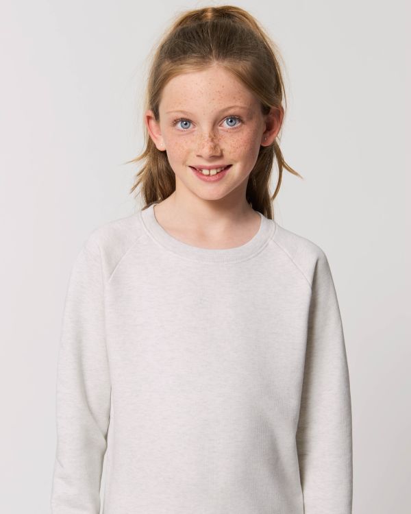 Mini Scouter - Cream Heather Grey - Vorderseite Detail
