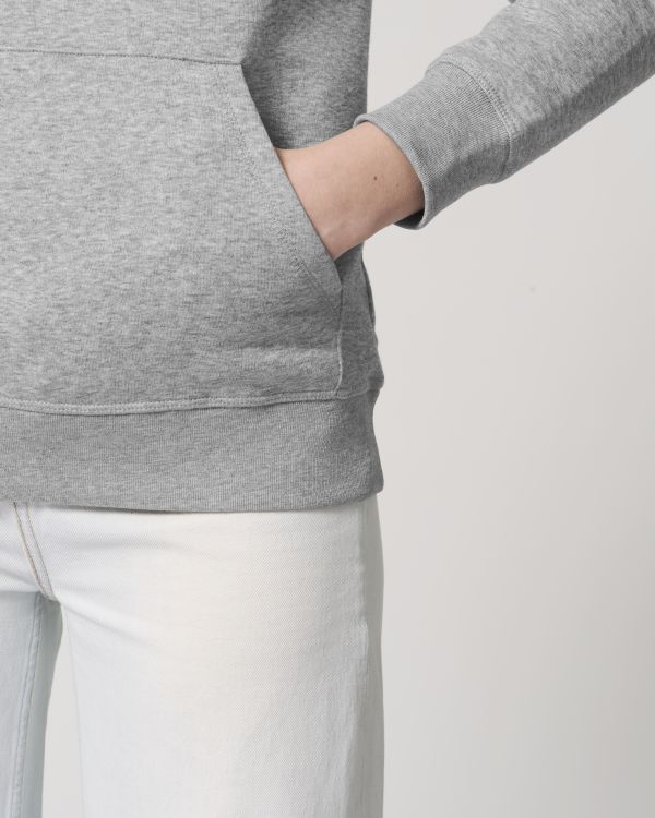 Drummer - Heather Grey - Vorderseite Detail