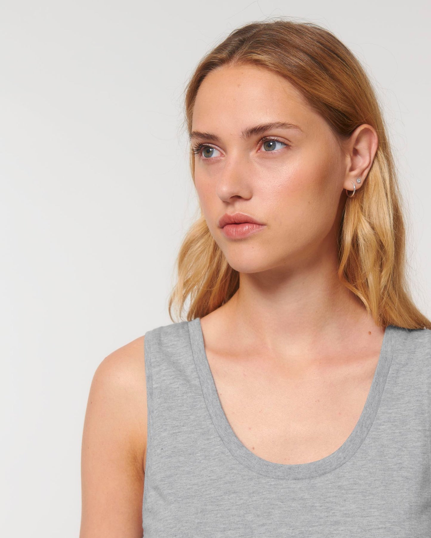 Stella Minter - Heather Grey - Vorderseite Detail