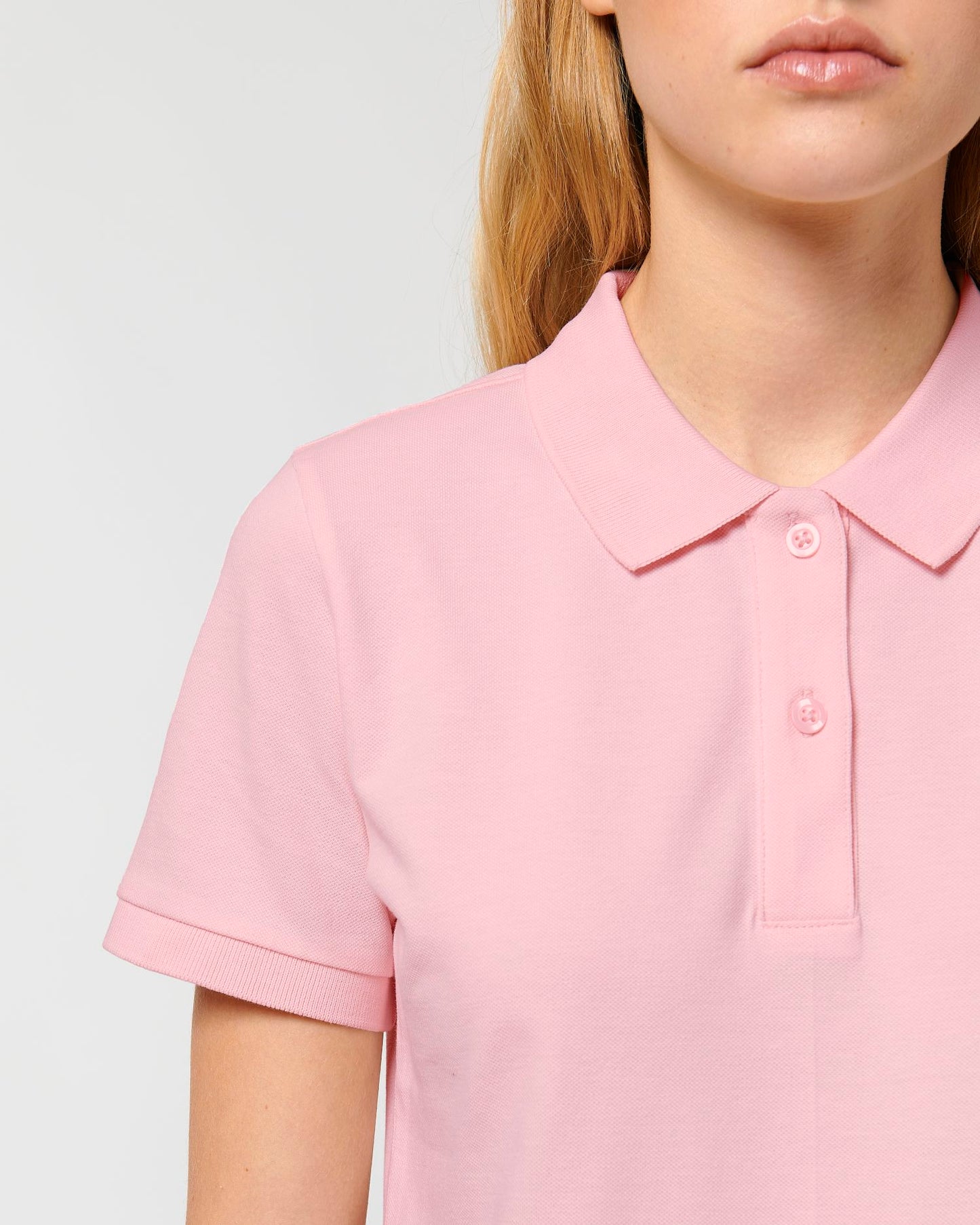 Stella Elliser - Cotton Pink - Vorderseite Detail