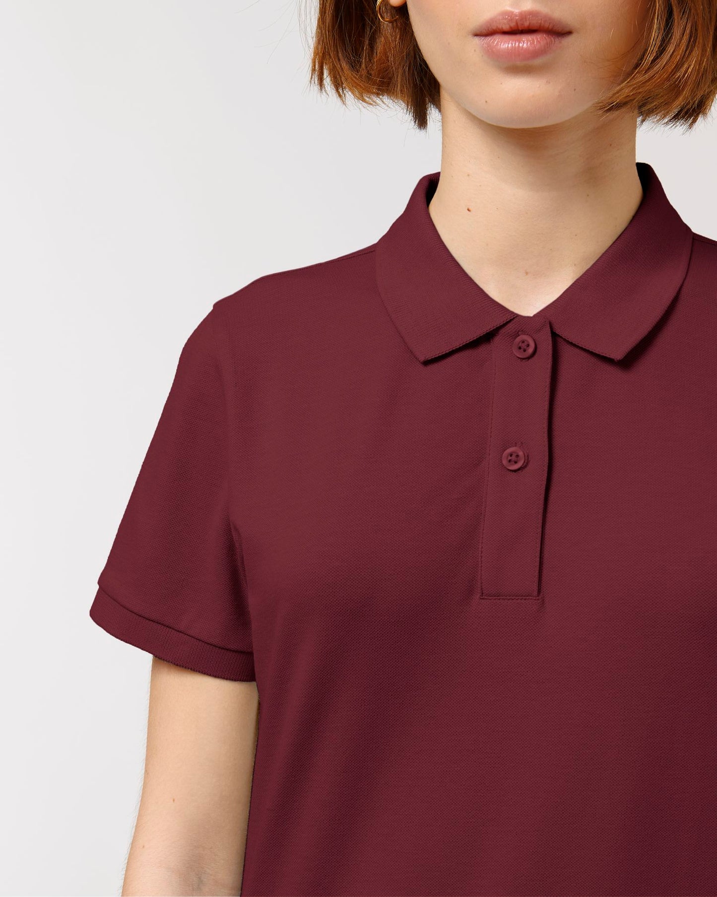 Stella Elliser - Burgundy - Vorderseite Detail