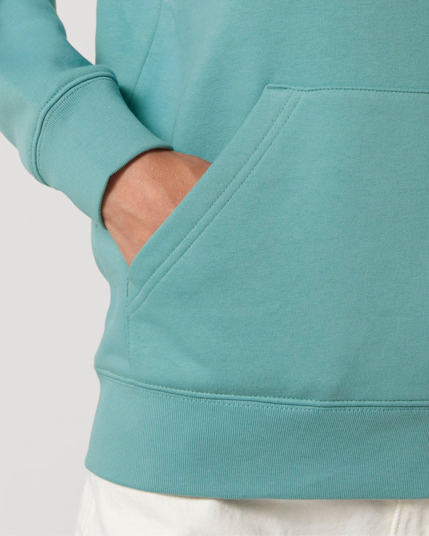 Cruiser - Teal Monstera - Vorderseite Detail