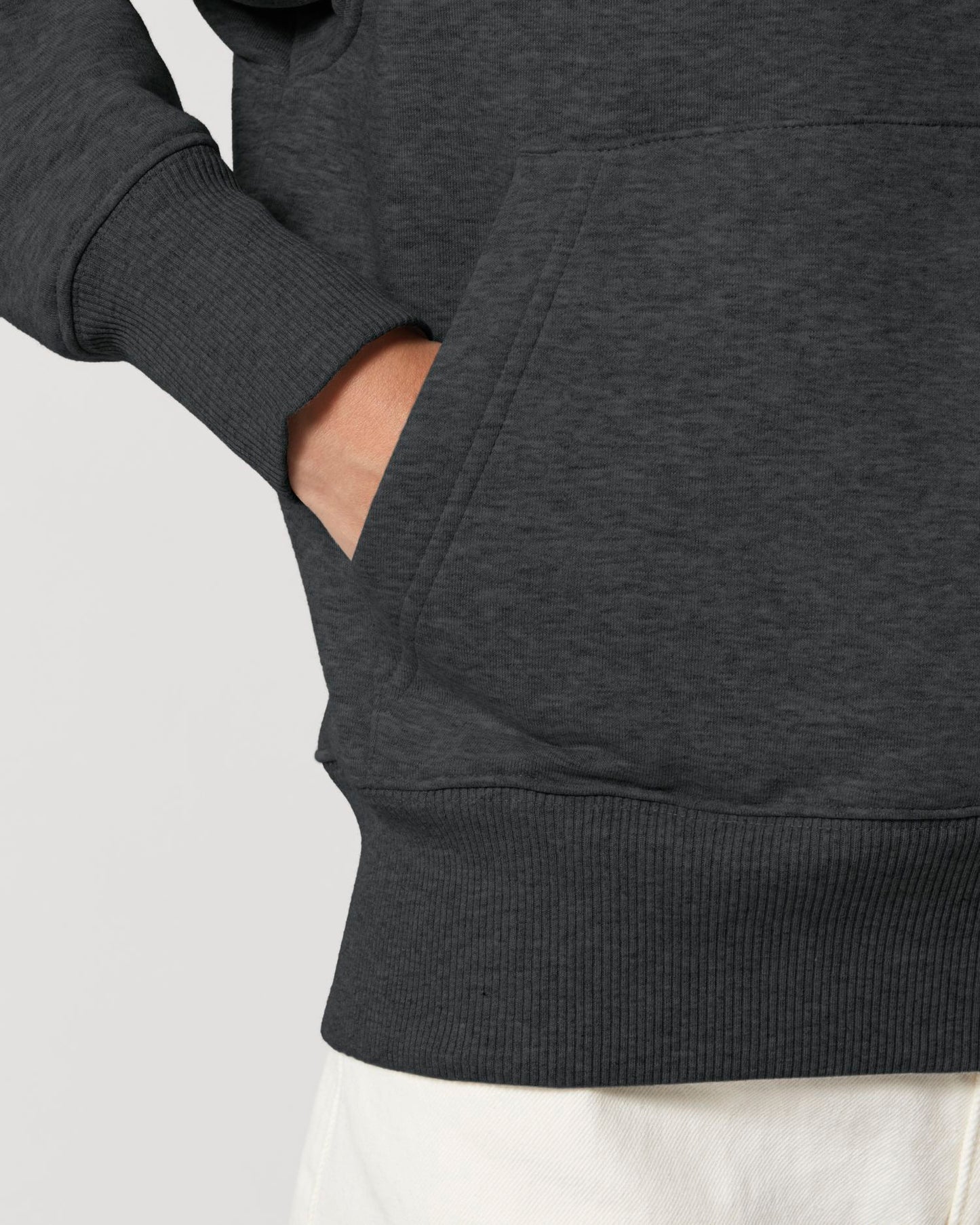 Slammer - Dark Heather Grey - Vorderseite Detail