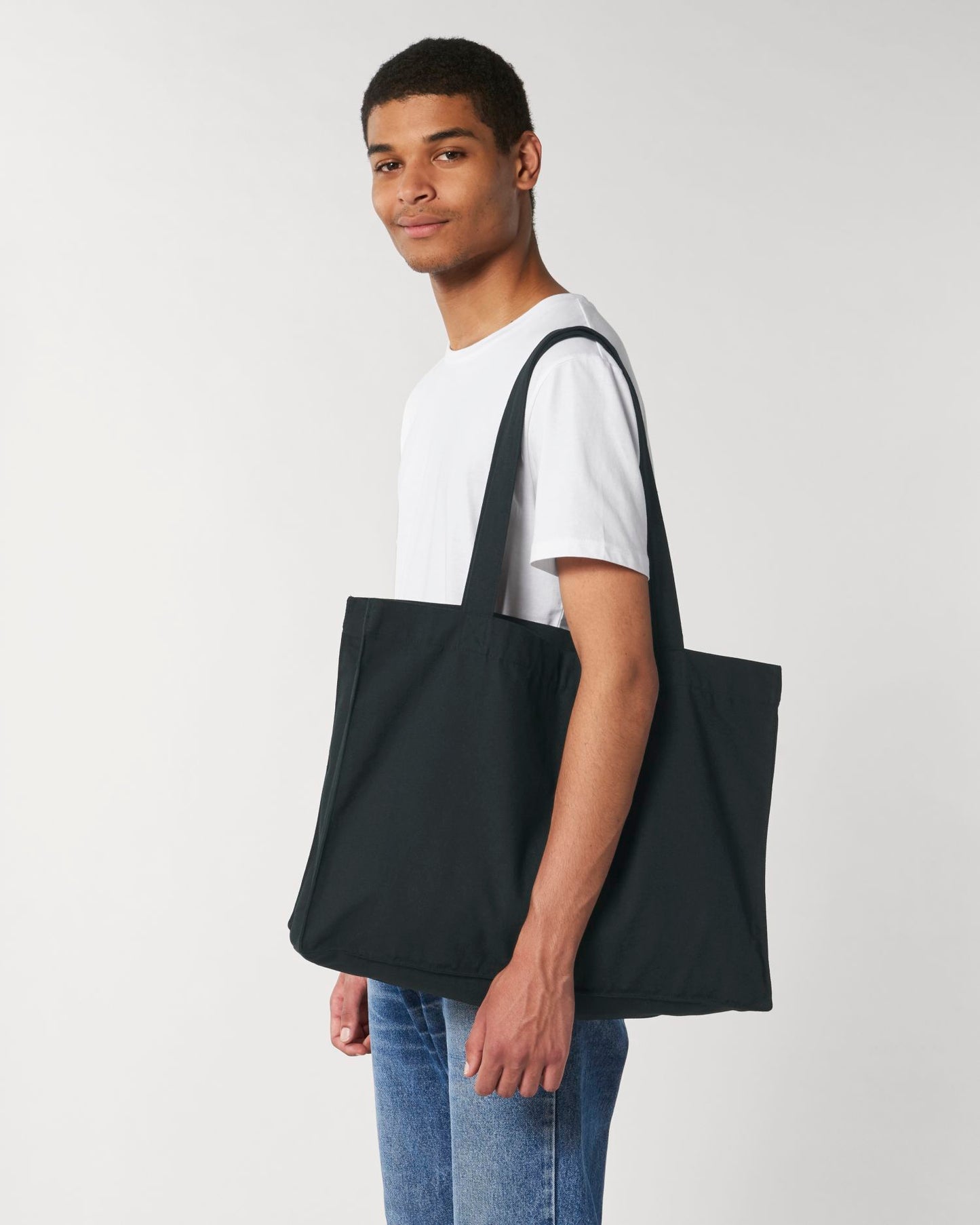 Shopping Bag - Black - Vorderseite