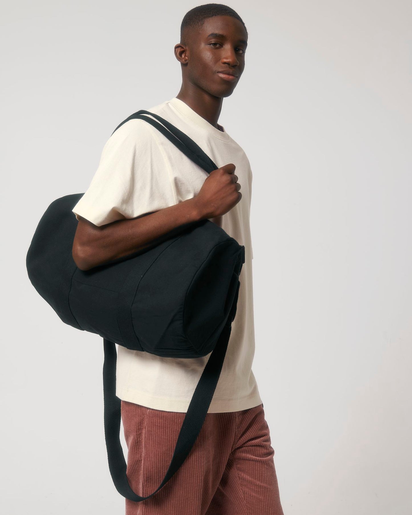 Duffle Bag - Black - Vorderseite