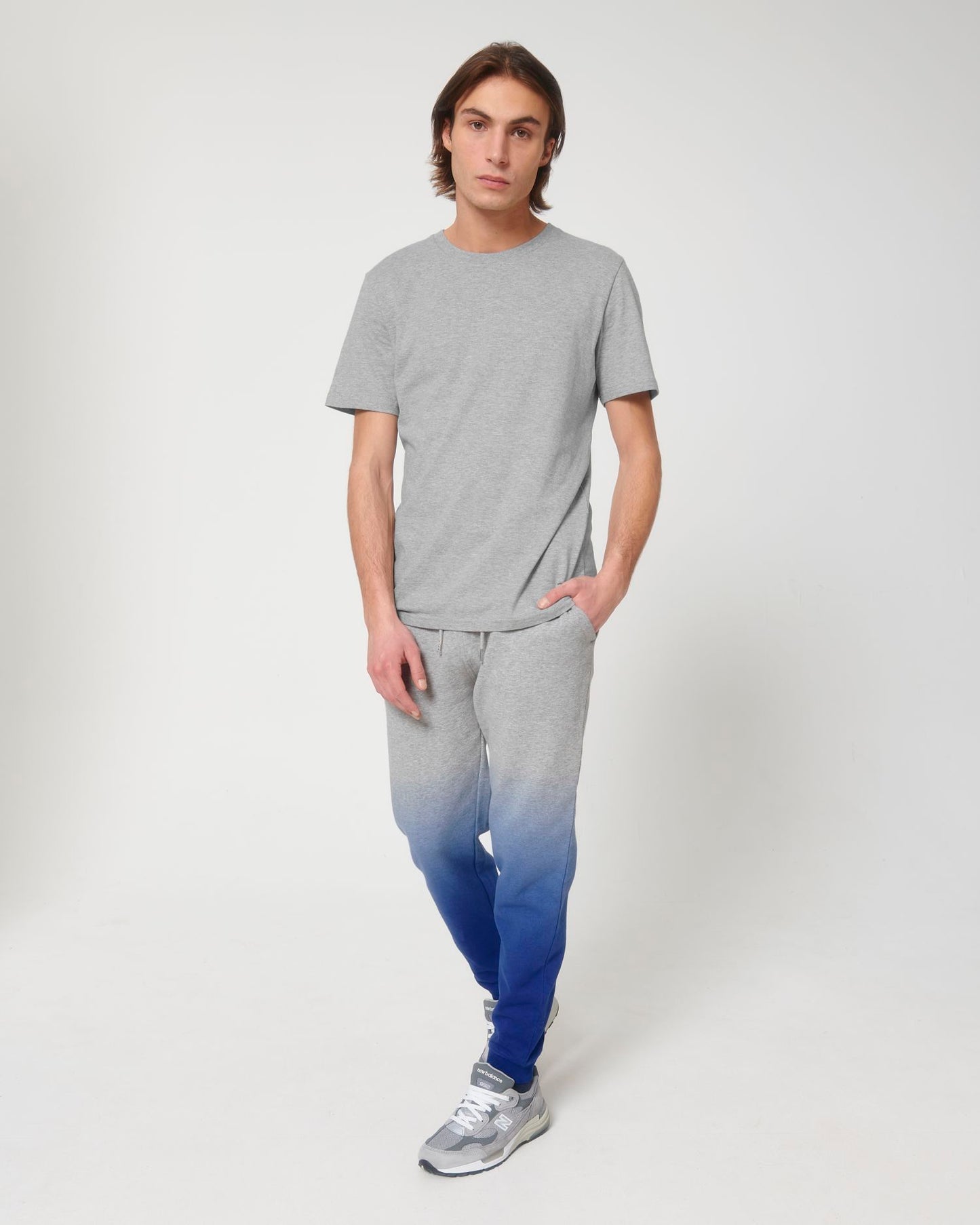 Mover Dip Dye - Dip Dye Worker Blue/Heather Grey - Vorderseite