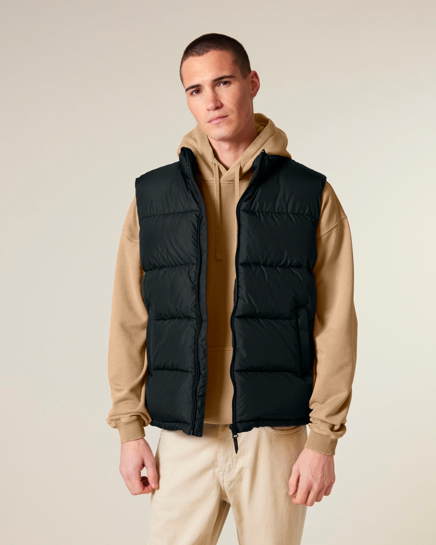 Puffer Gilet - Black - Vorderseite