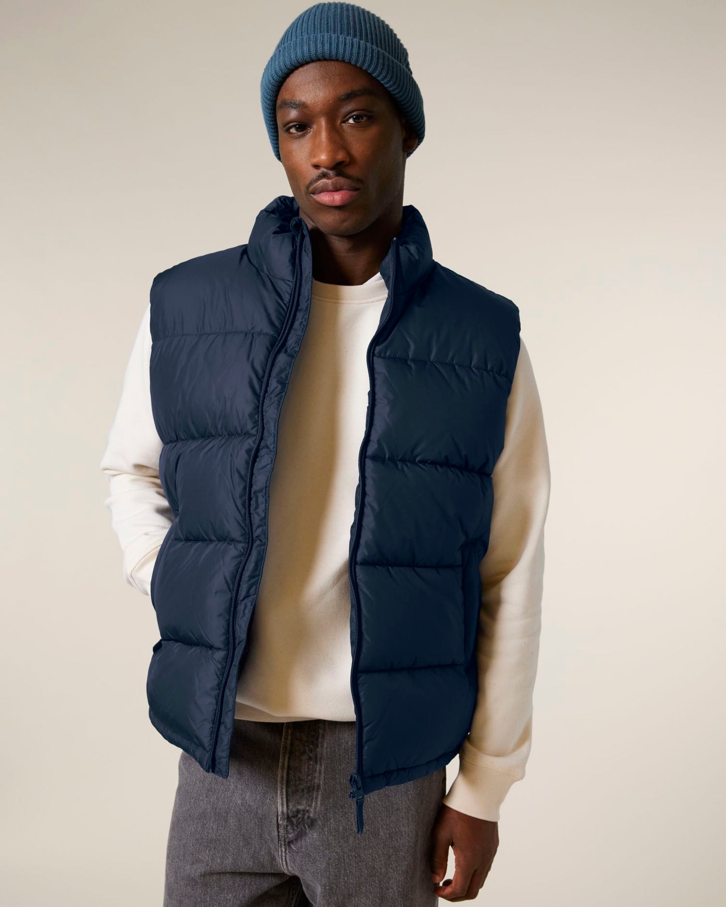Puffer Gilet - French Navy - Vorderseite
