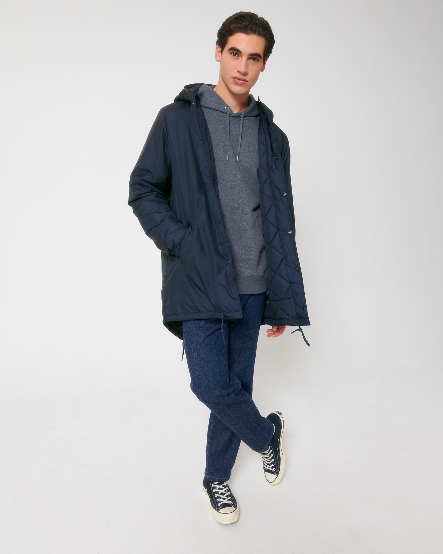 Padded Parker - French Navy - Vorderseite