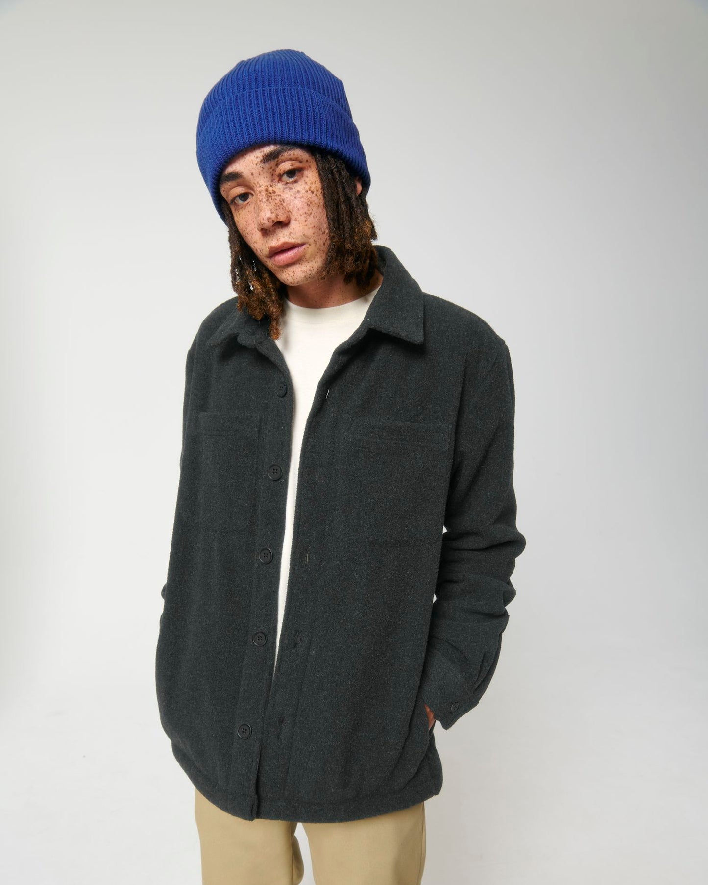 River - Dark Heather Grey - Vorderseite