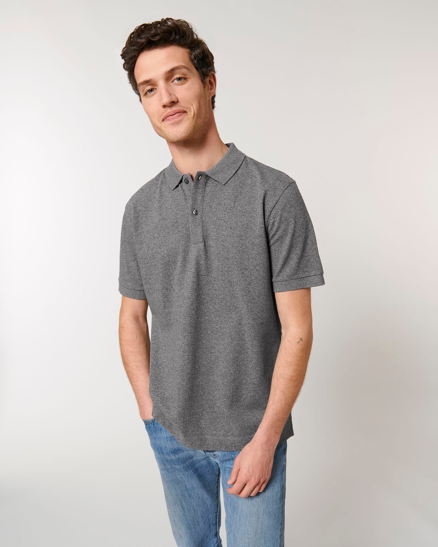 Prepster - Black Heather Mid Grey - Vorderseite