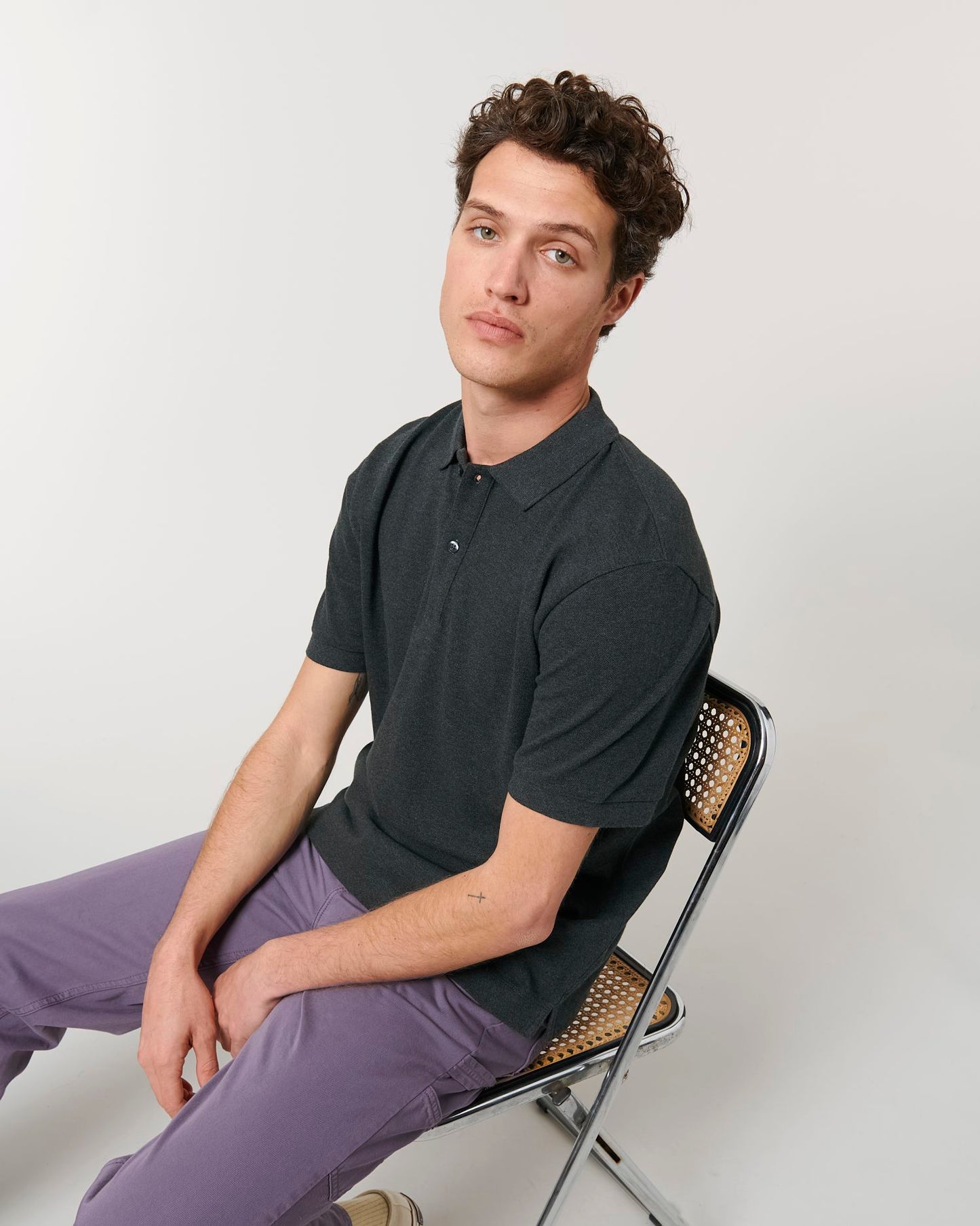Prepster - Dark Heather Grey - Vorderseite