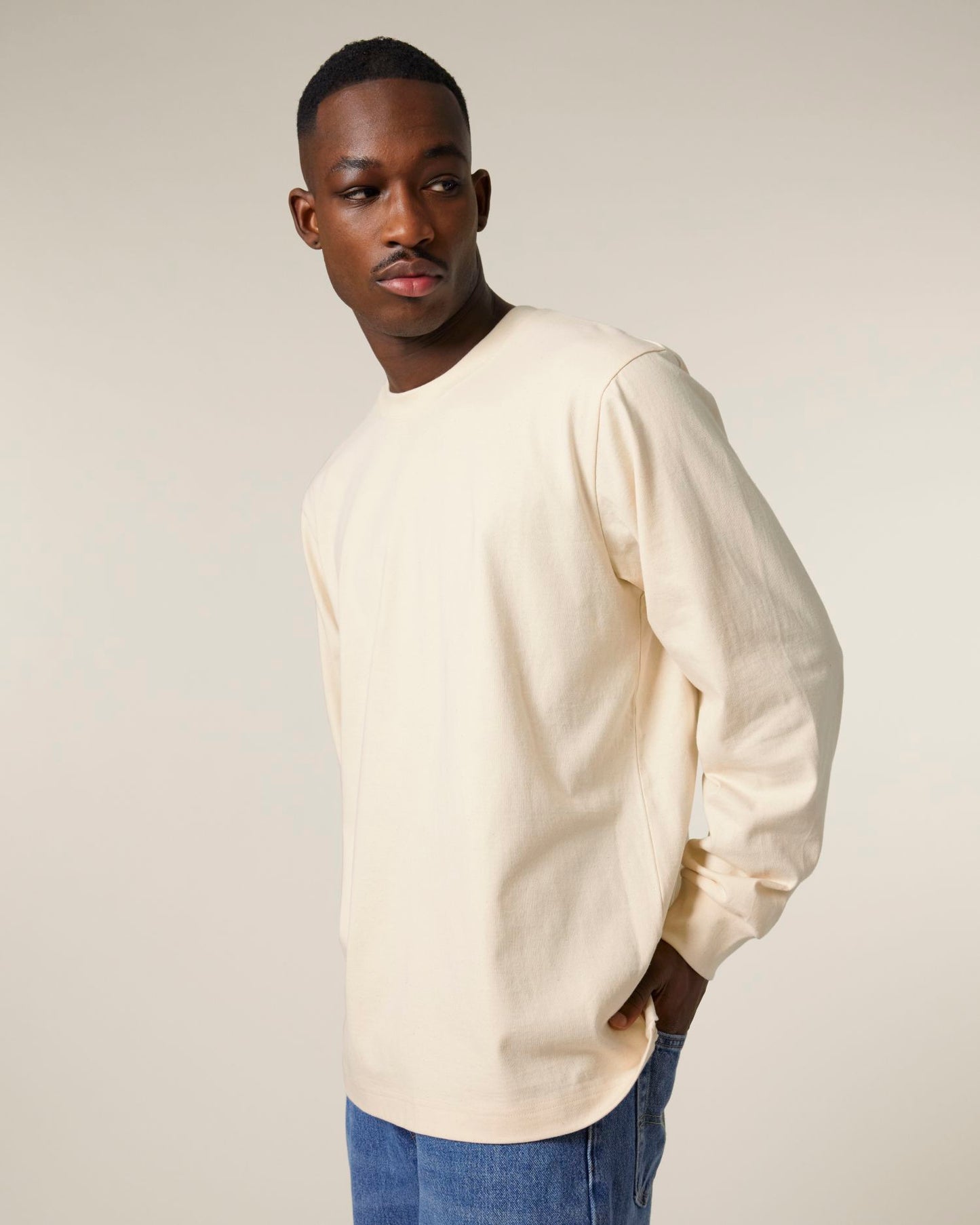 Freestyler Long Sleeve - Natural Raw - Vorderseite